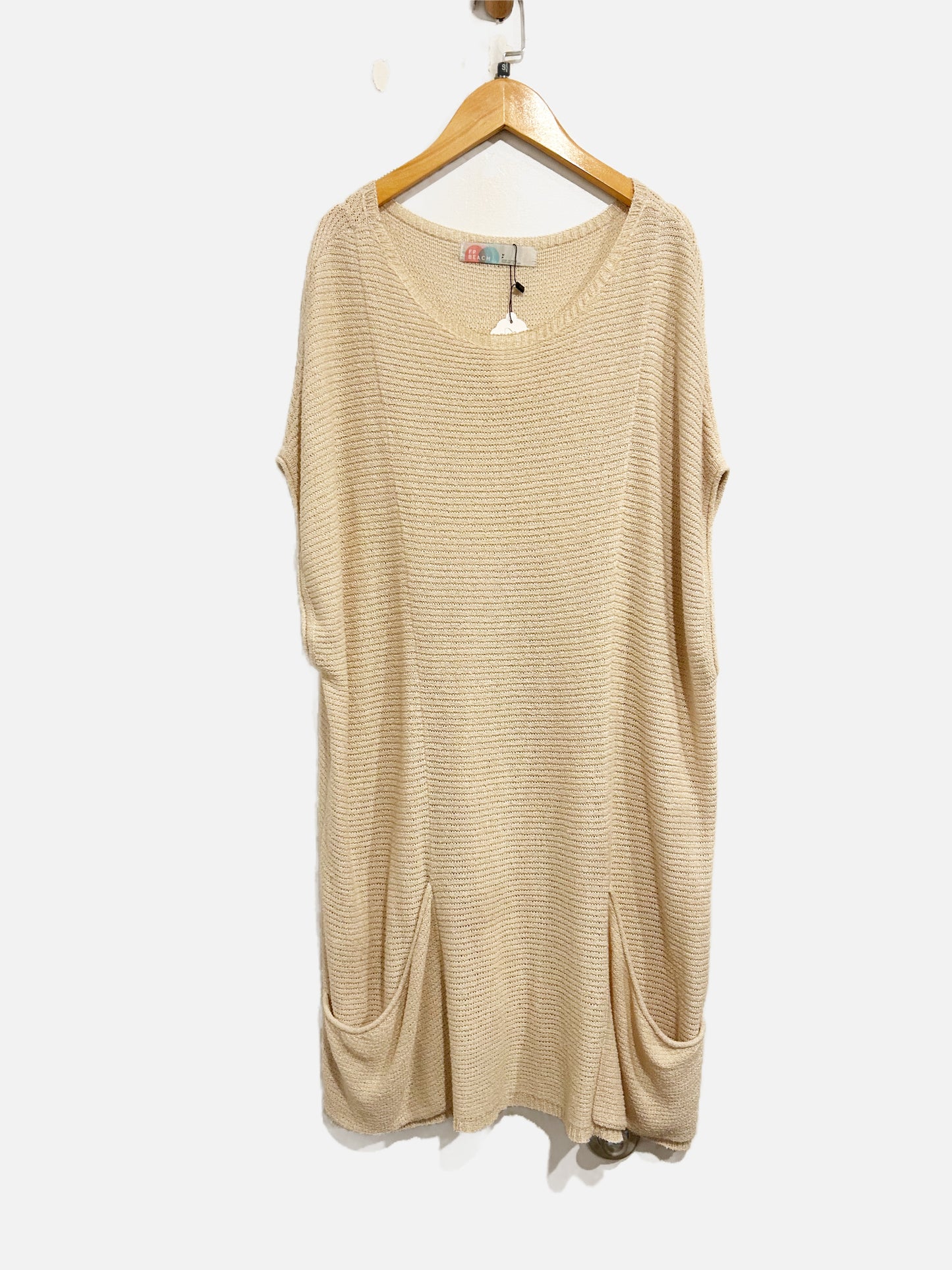 Free People Beach Cream Coverup - Small
