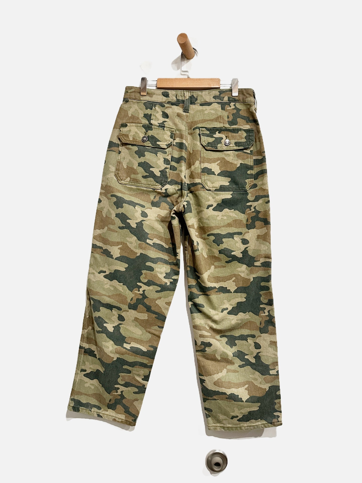 Free People Camo Utility Pants - 28