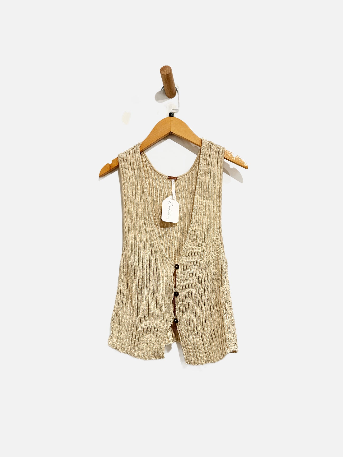 Free People Sea Scape Vest - Medium