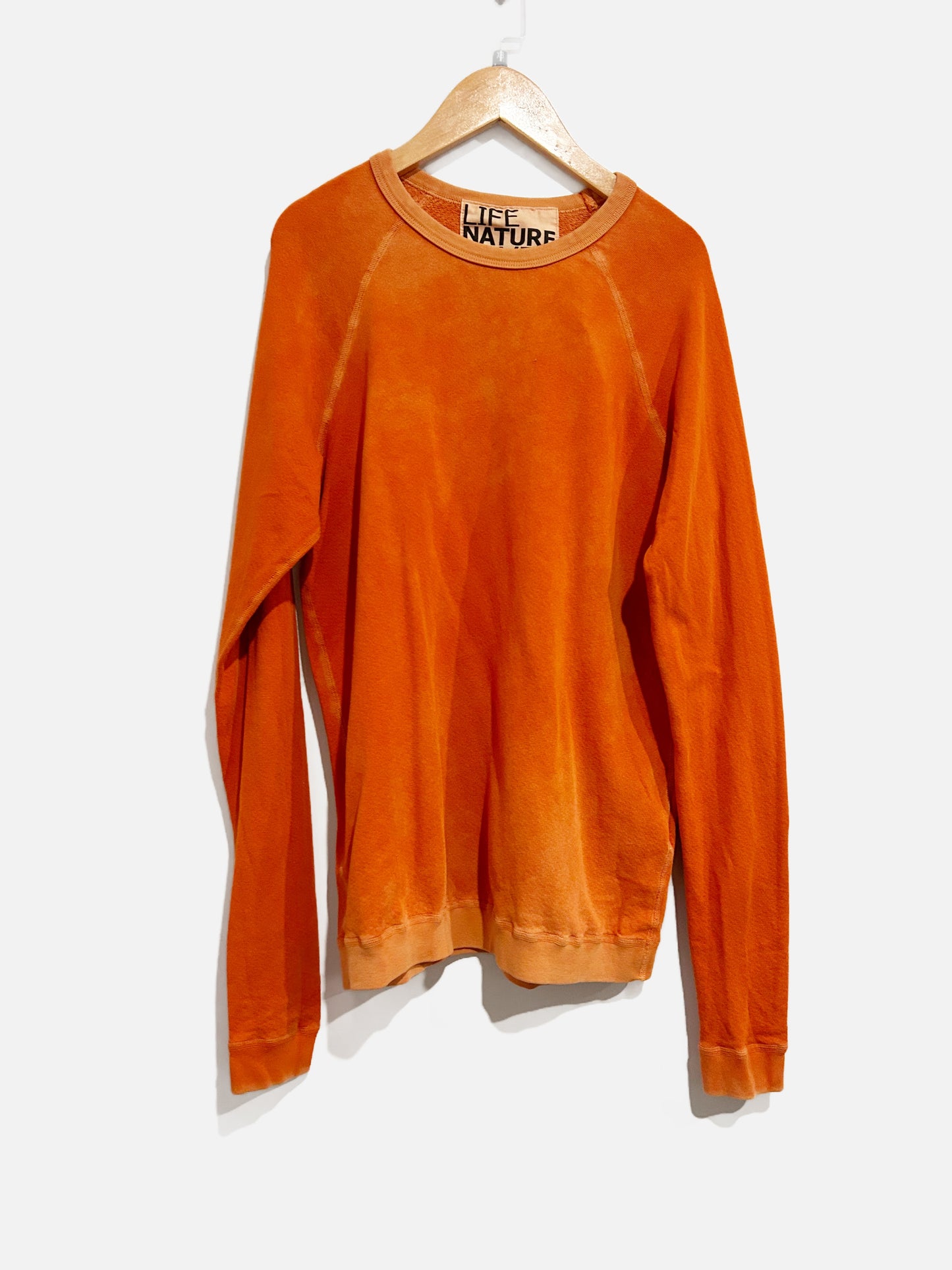 Free City Life Nature Love Orange Crewneck - XS