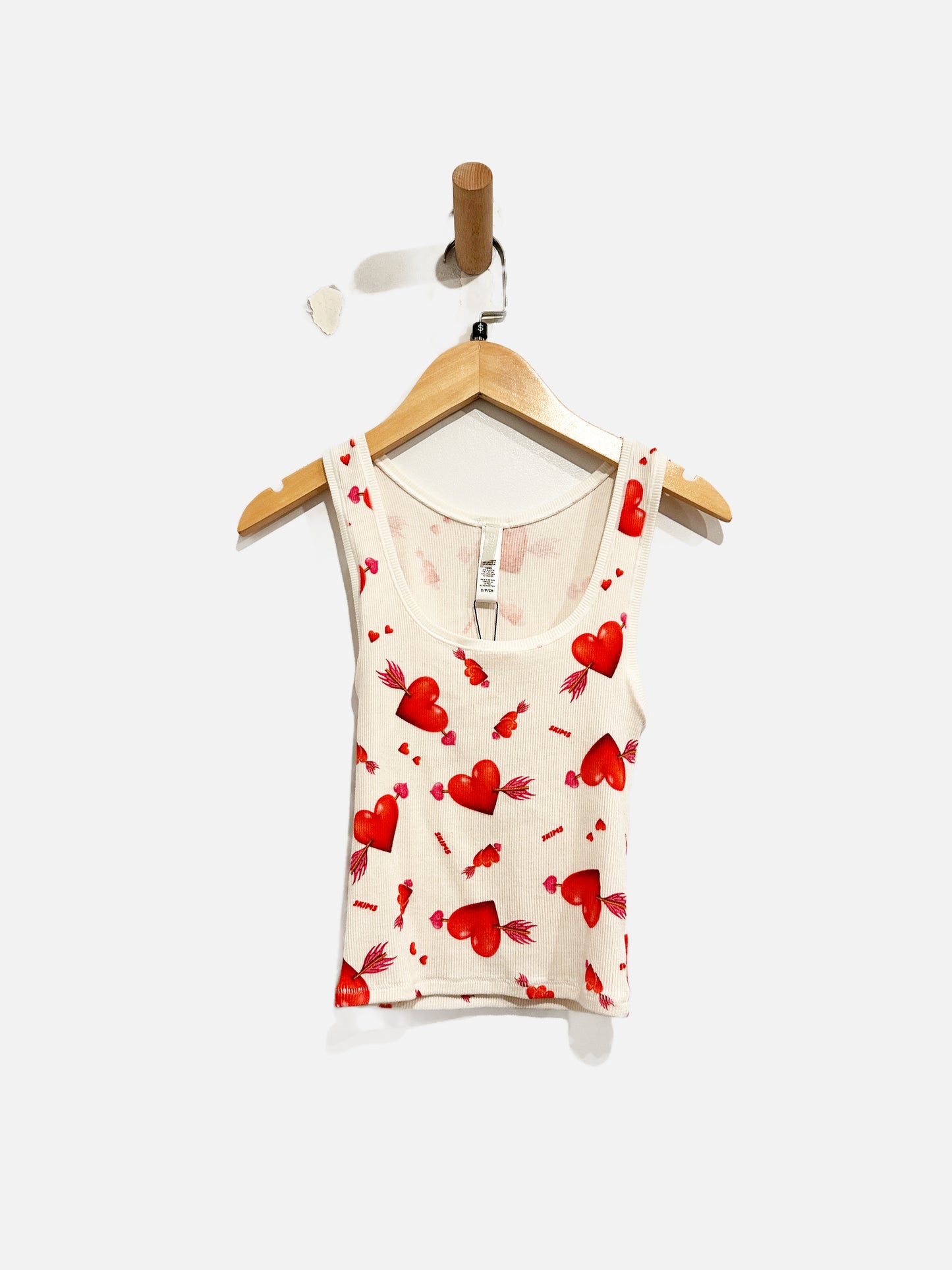 Skims Heart Crop Tank - Small