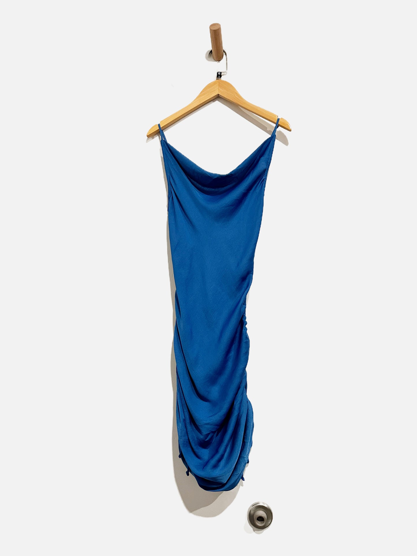 Free People NWT Blue Slip Mini Dress - XS