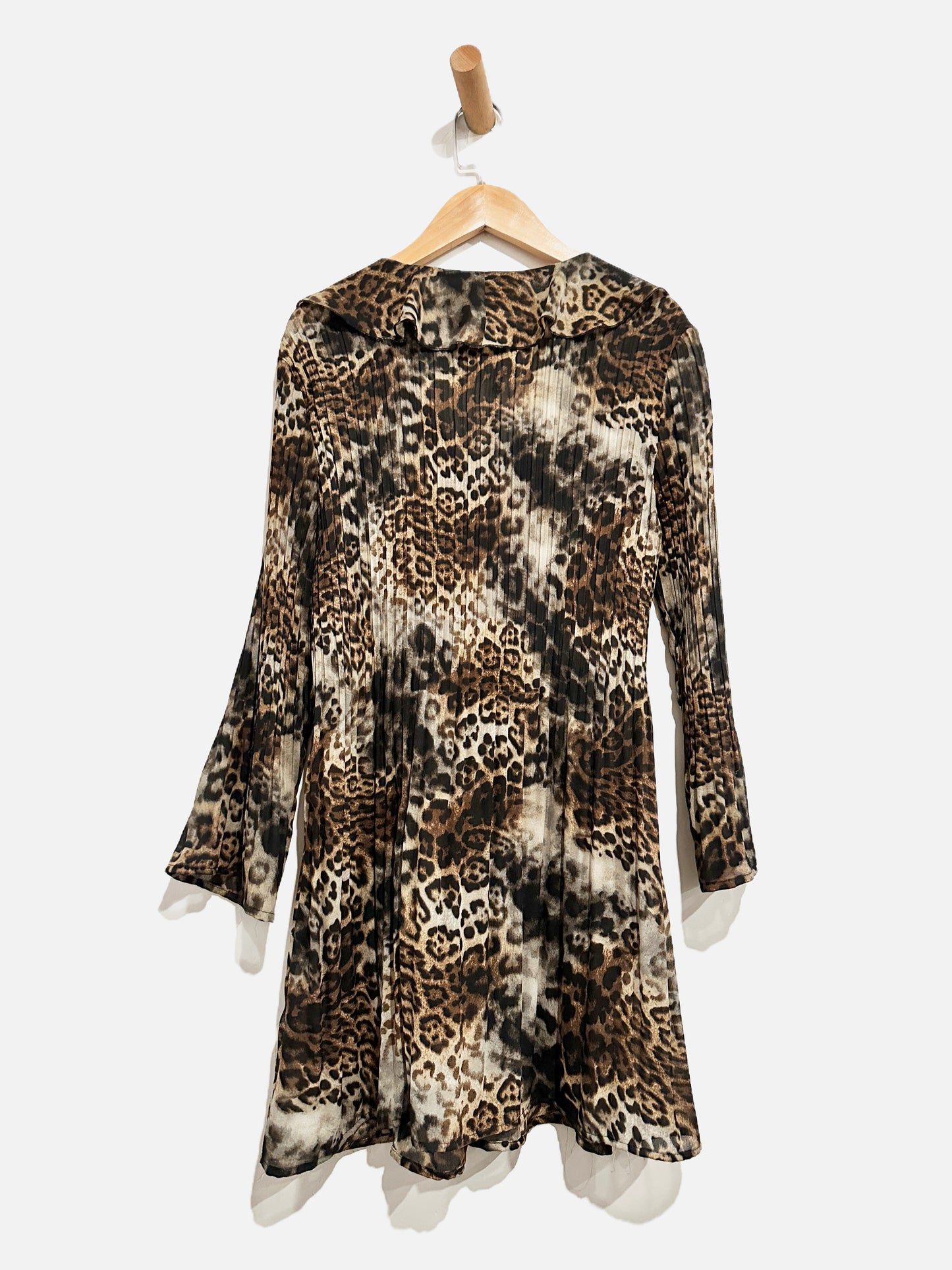 Allison Taylor Y2K Brown Leopard Tunic - Medium