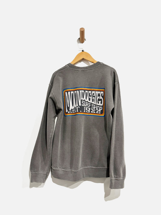 Moondoggies Gray Graphic Sweatshirt - XS