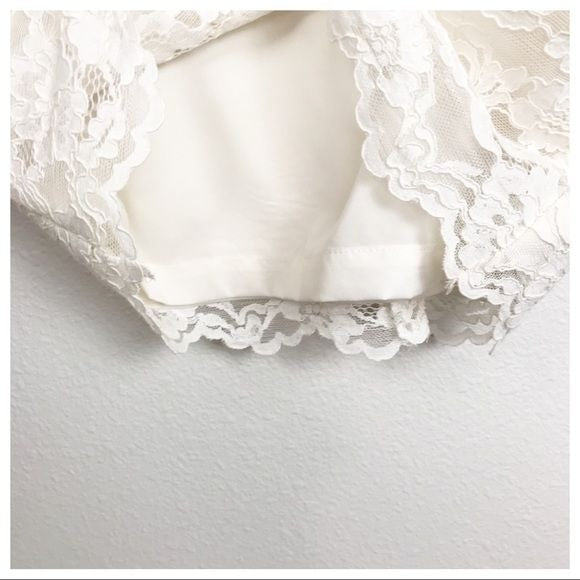 $$ Nicole Miller Collection NWT White Lace Dress Size 0