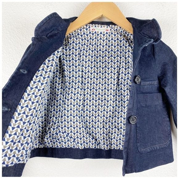 Bonpoint Denim Jacket Size 6