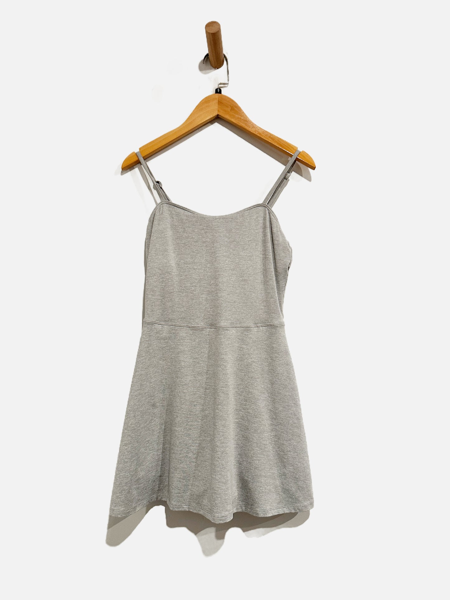 Alo Yoga Courtside Gray Mini Dress - Small