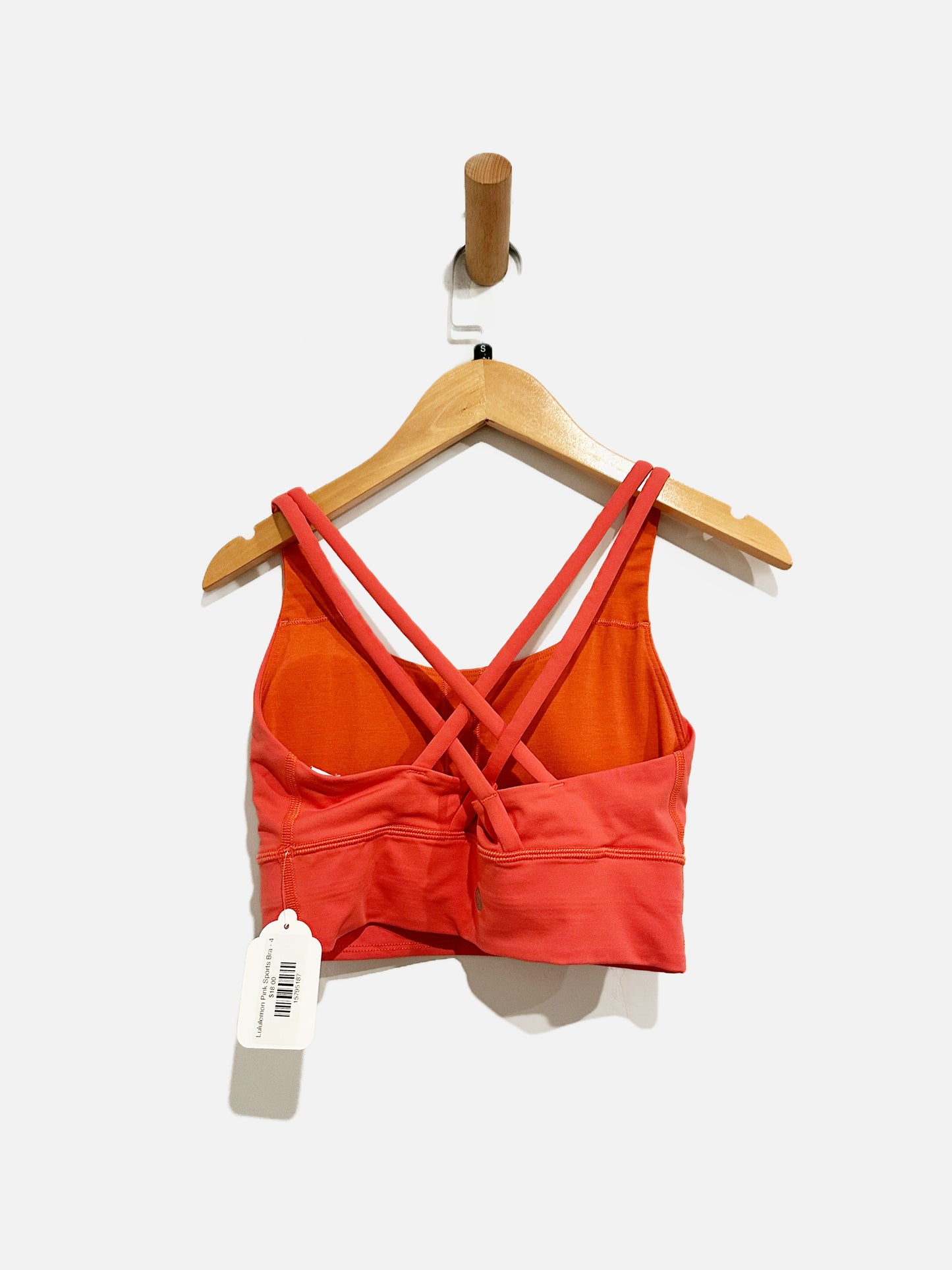 Lululemon Energy Sports Bra in Pink Coral - 4