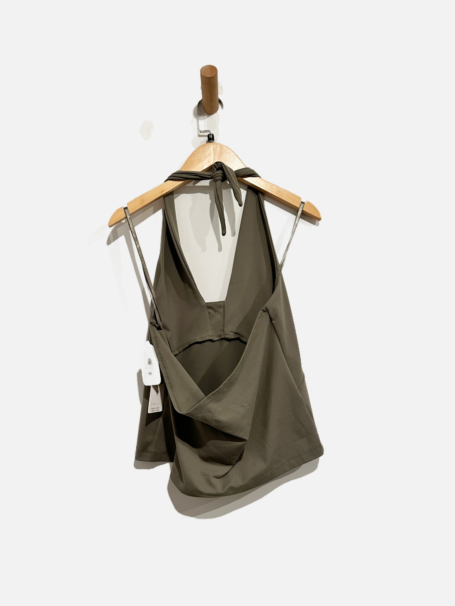 Anthropologie NWT Green Halter Tank - Medium