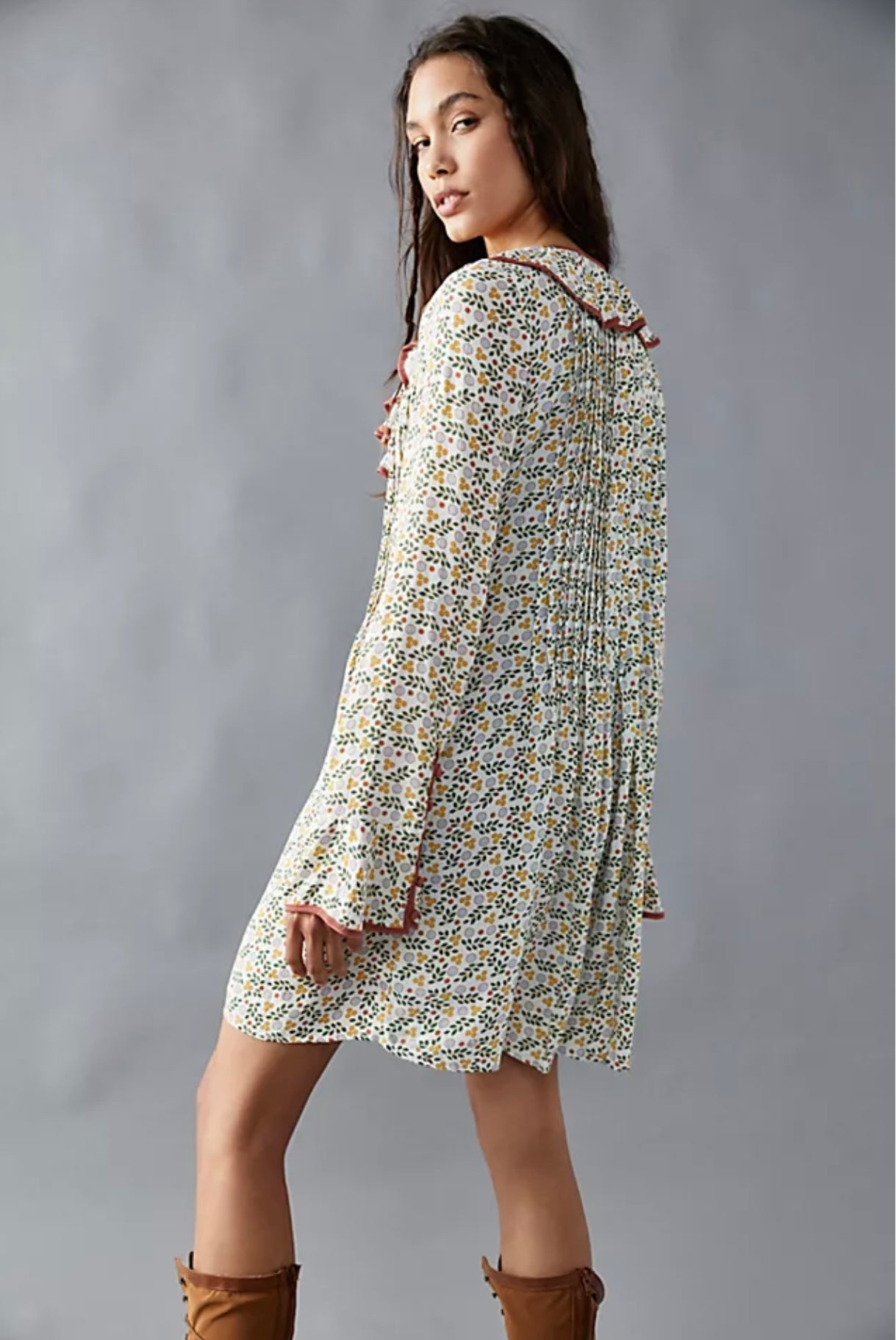 Free People Blossom Baby Mini Dress - Medium
