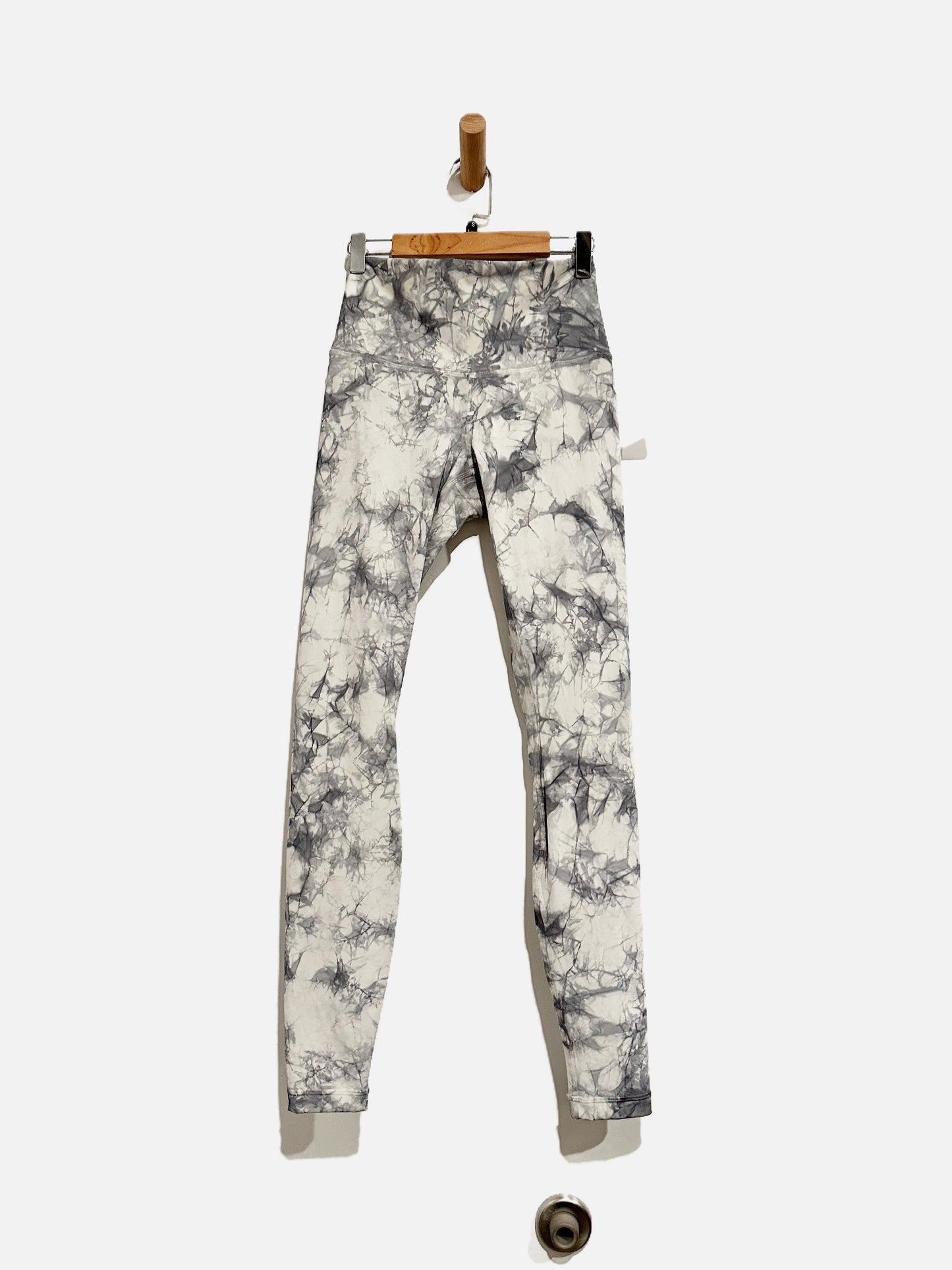 Lululemon Wunder Under Gray Marled Leggings - 4
