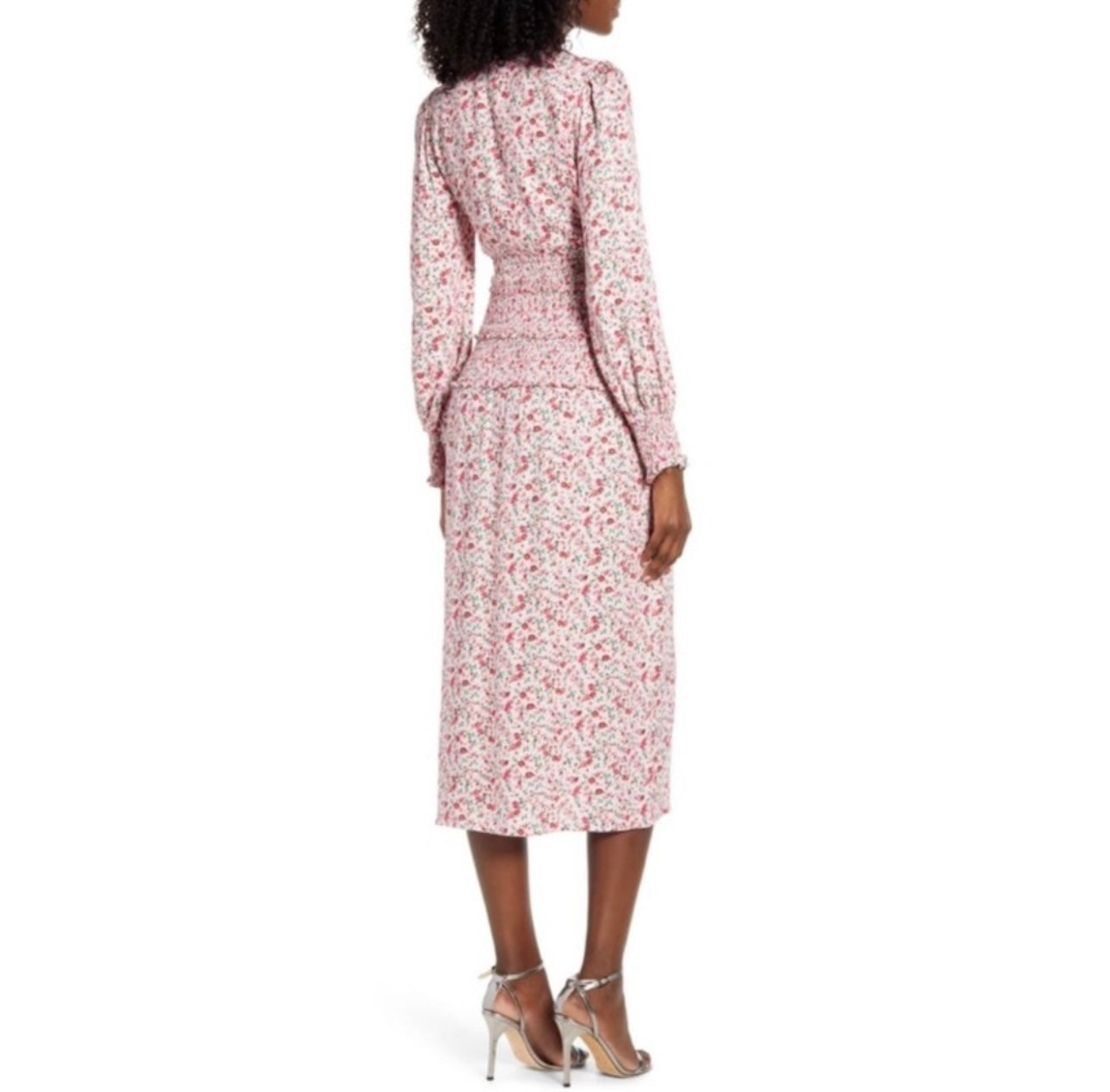AFRM Pink Floral Maxi Dress - Small
