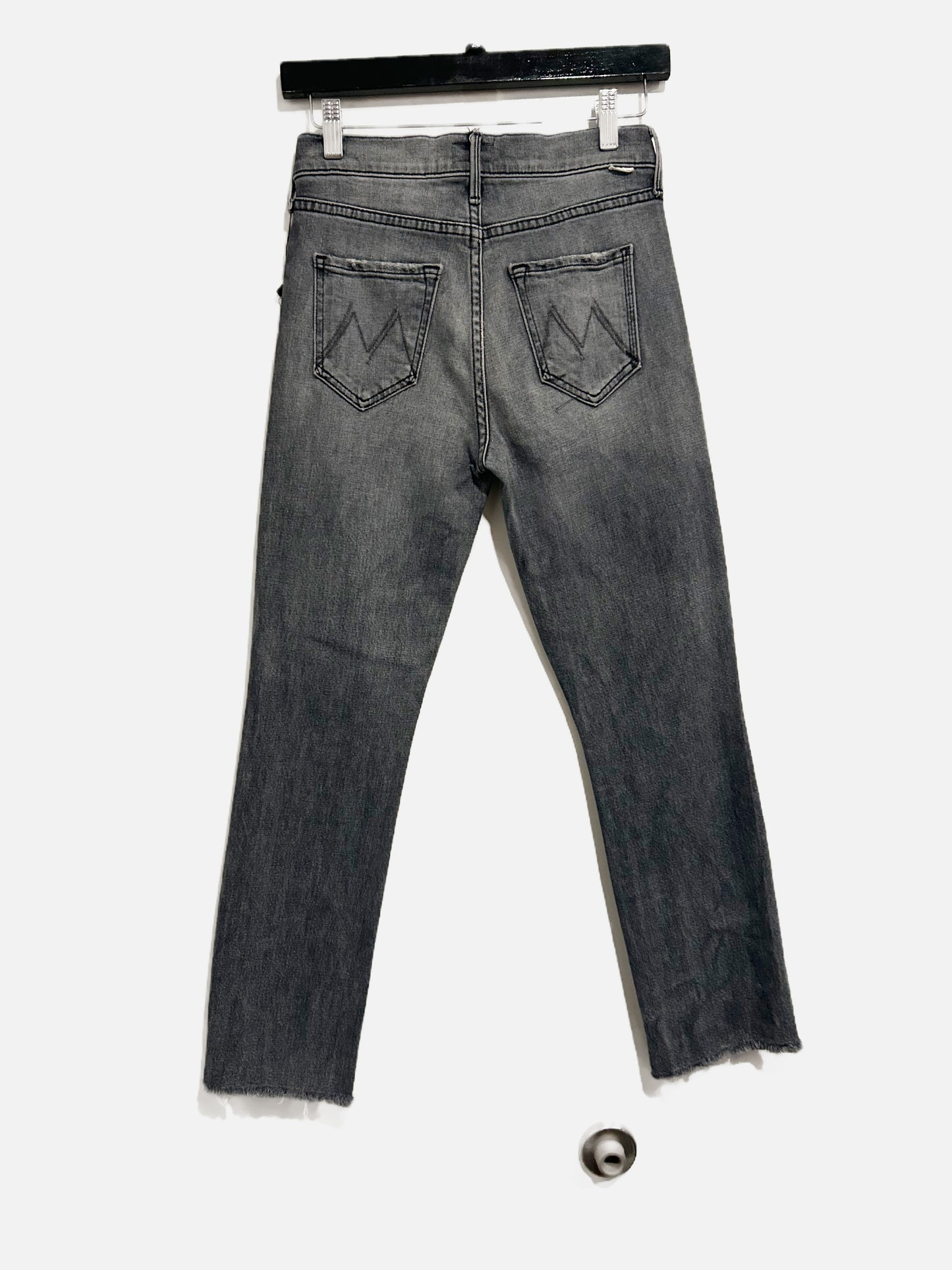 Mother The Rascal Ankle Fray Jean in Stitching in the Dark - 25