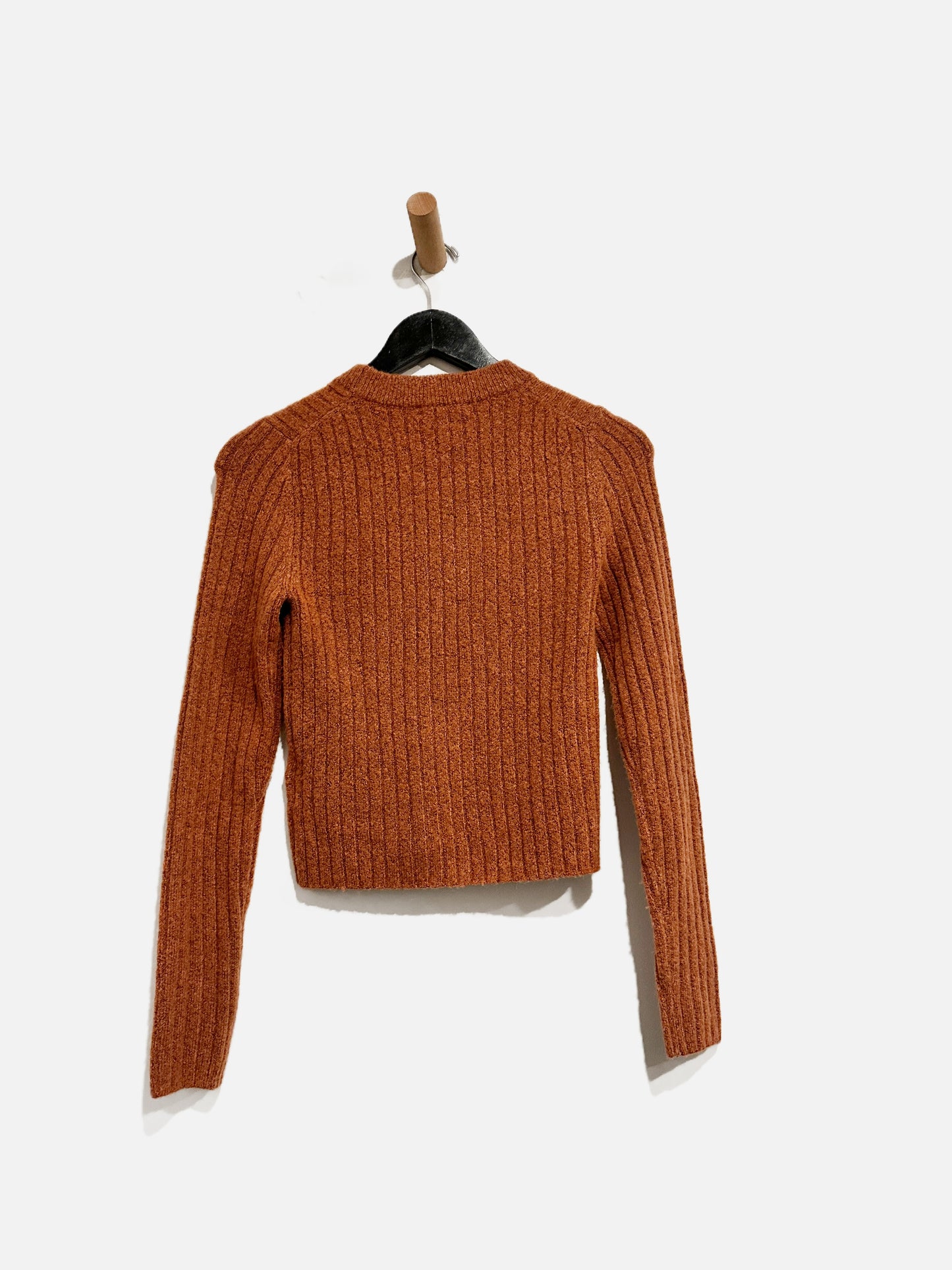 Madewell Orange Wool Sweater - XS