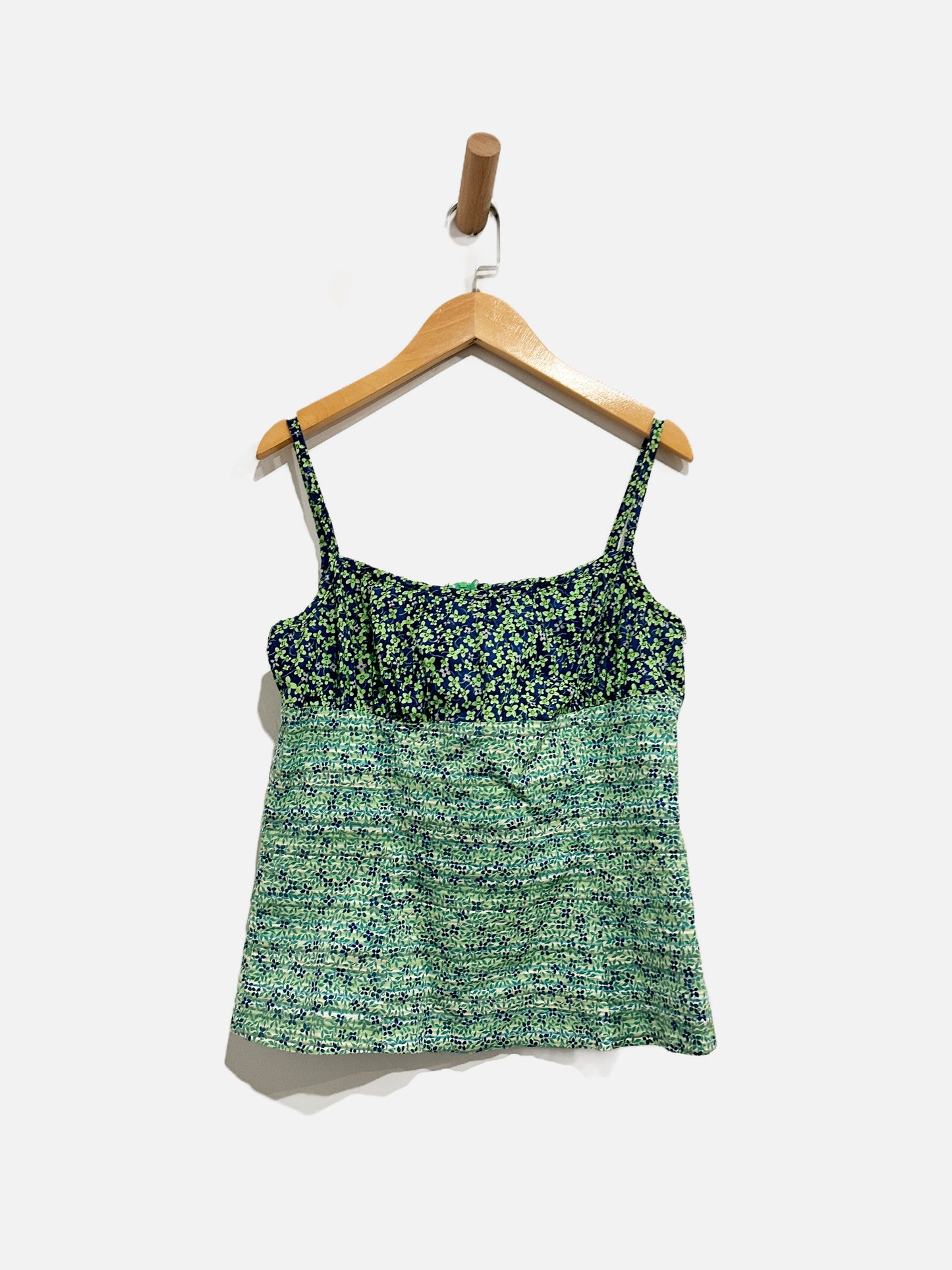 La Belle Y2K Green Tank