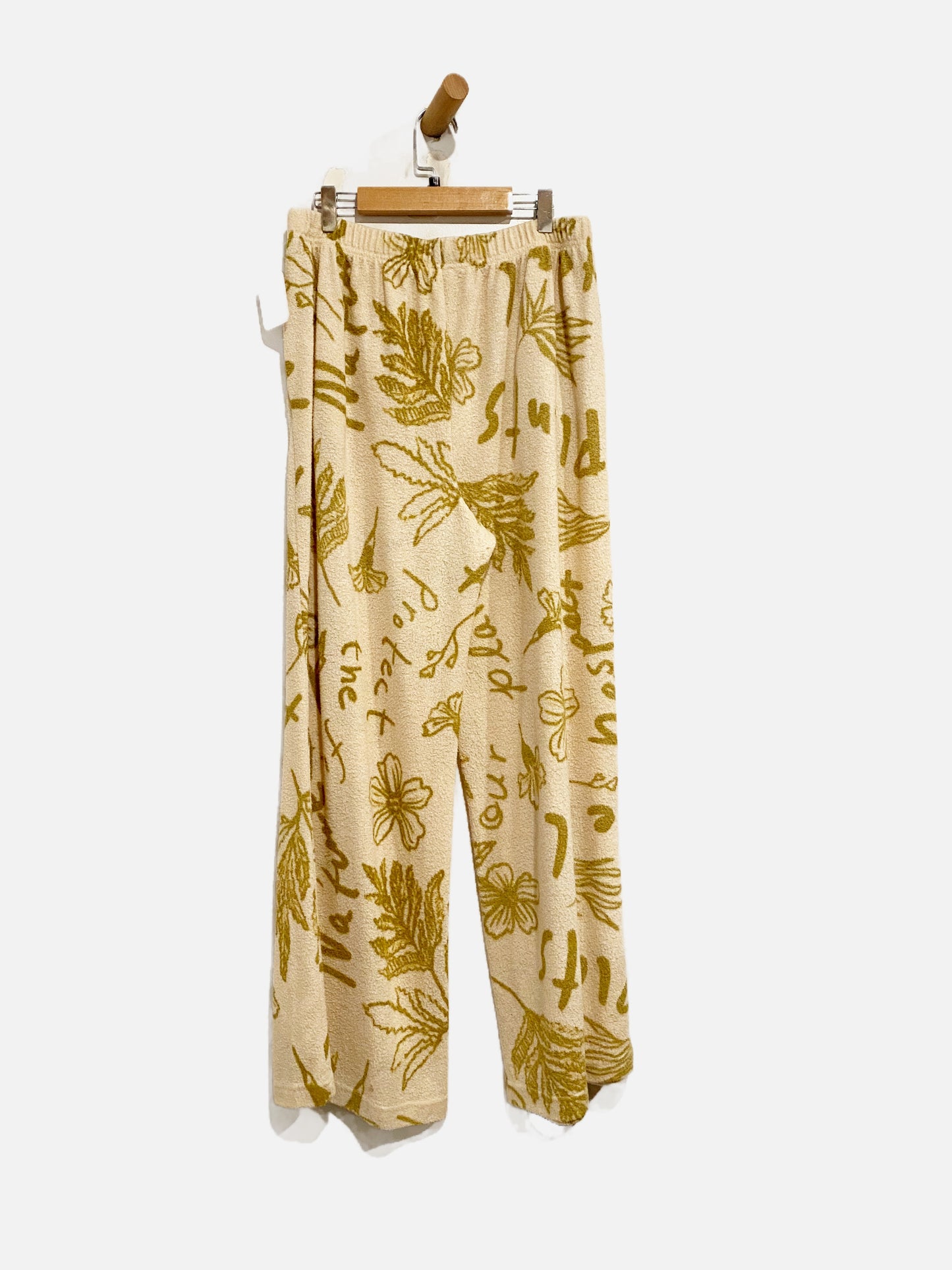 Urban Outfitters Out From Under Fleece Floral Lounge Pants - Large