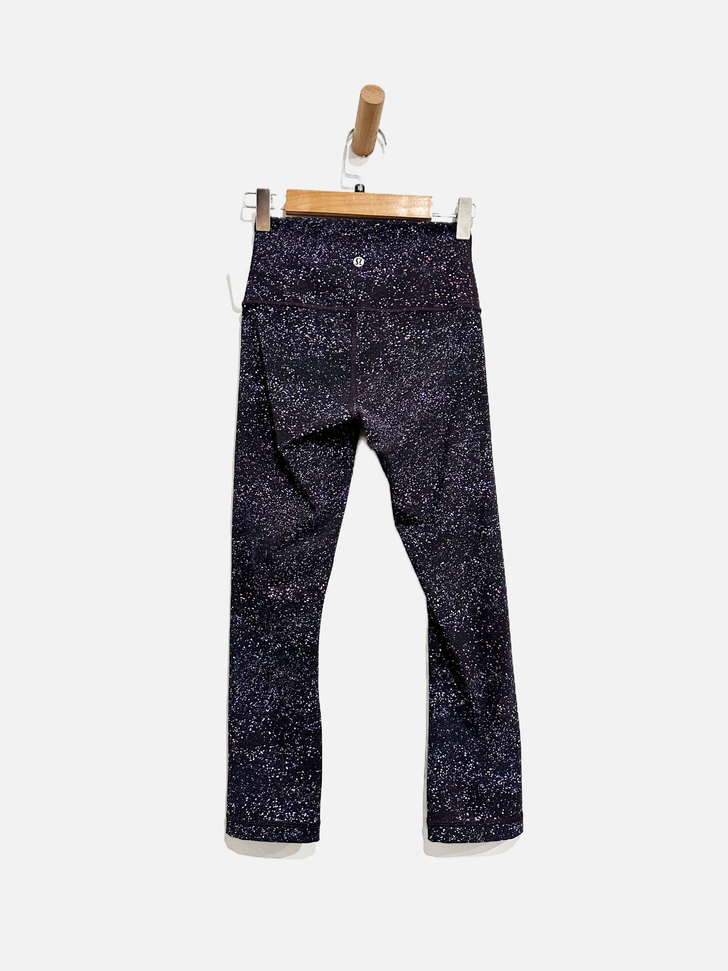 Lululmon Wunder Under Crop Leggings in Crystalline- 2