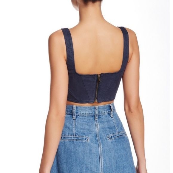 Free People Lost in the Light Crop Top Size 10