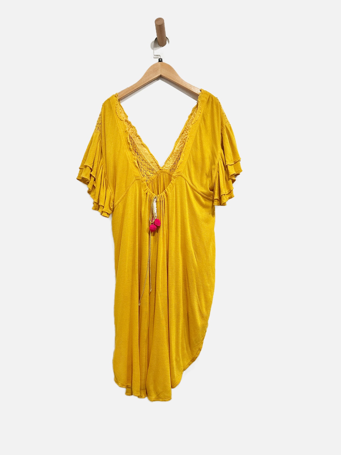 Free People Fiesta Embroidered Tunic - Medium