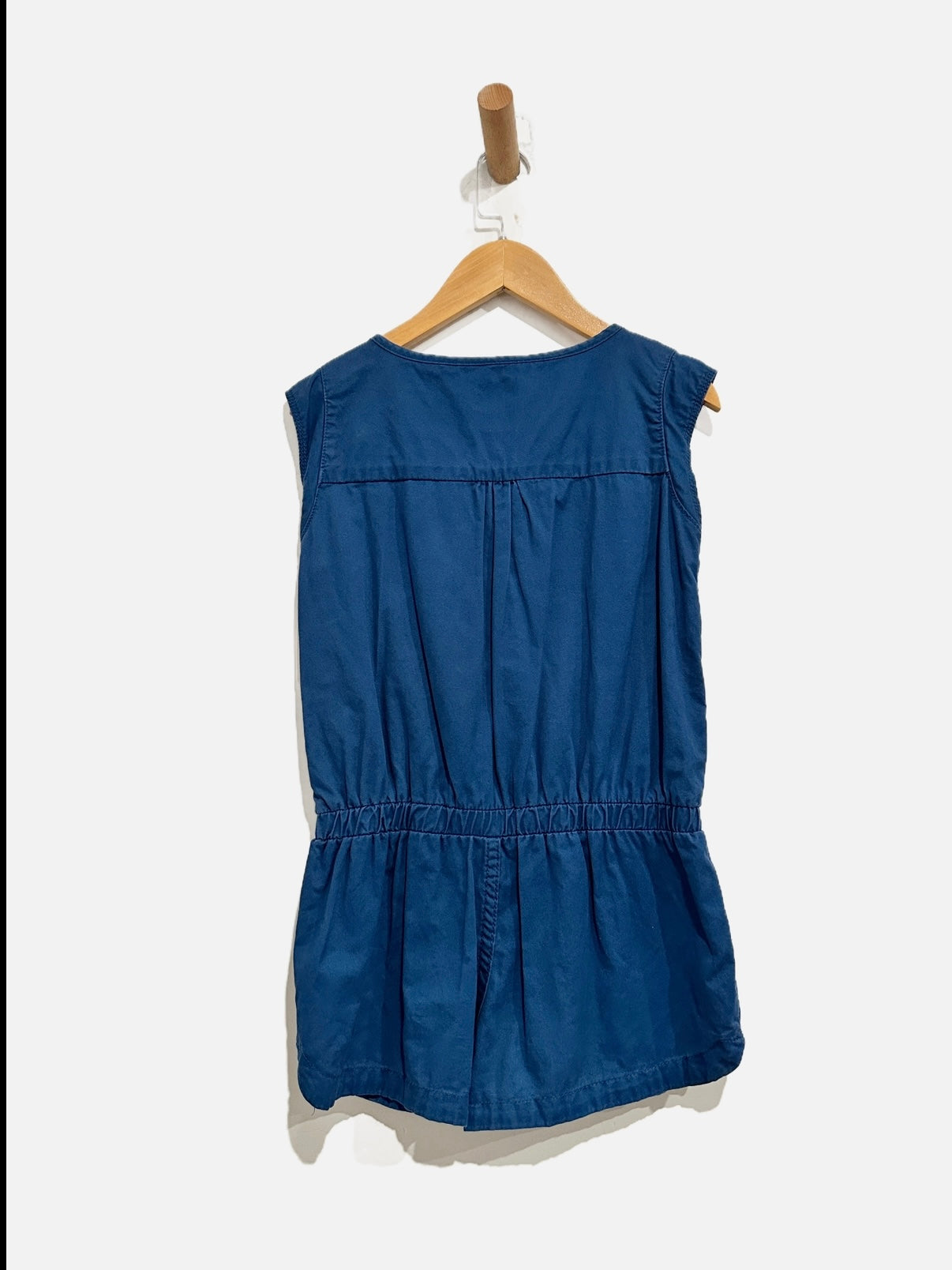 Levi’s Blue w/ Rainbow Stitching Romper - Large 12-13