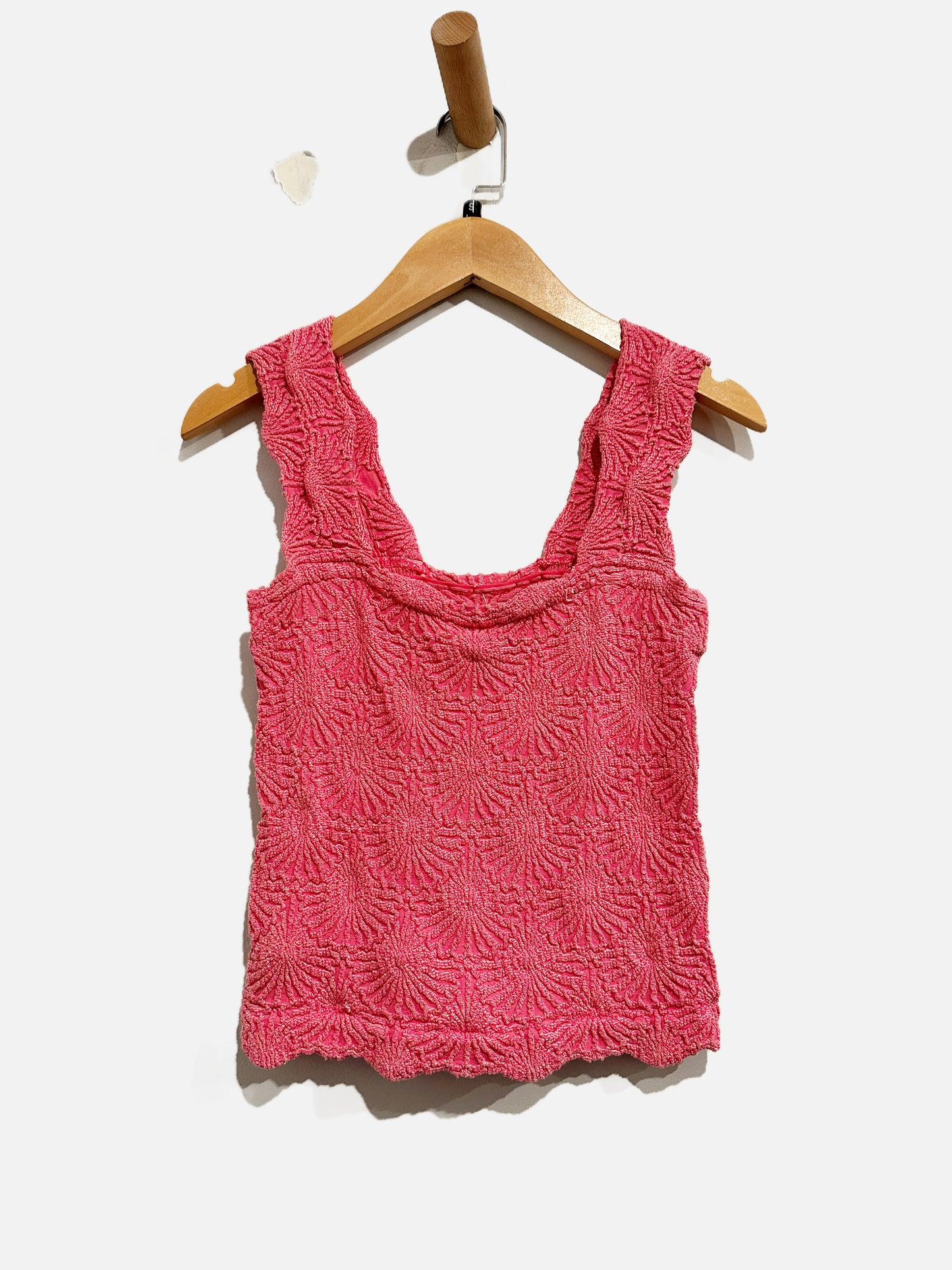 Free People Love Letter Pink Cami - XS/S