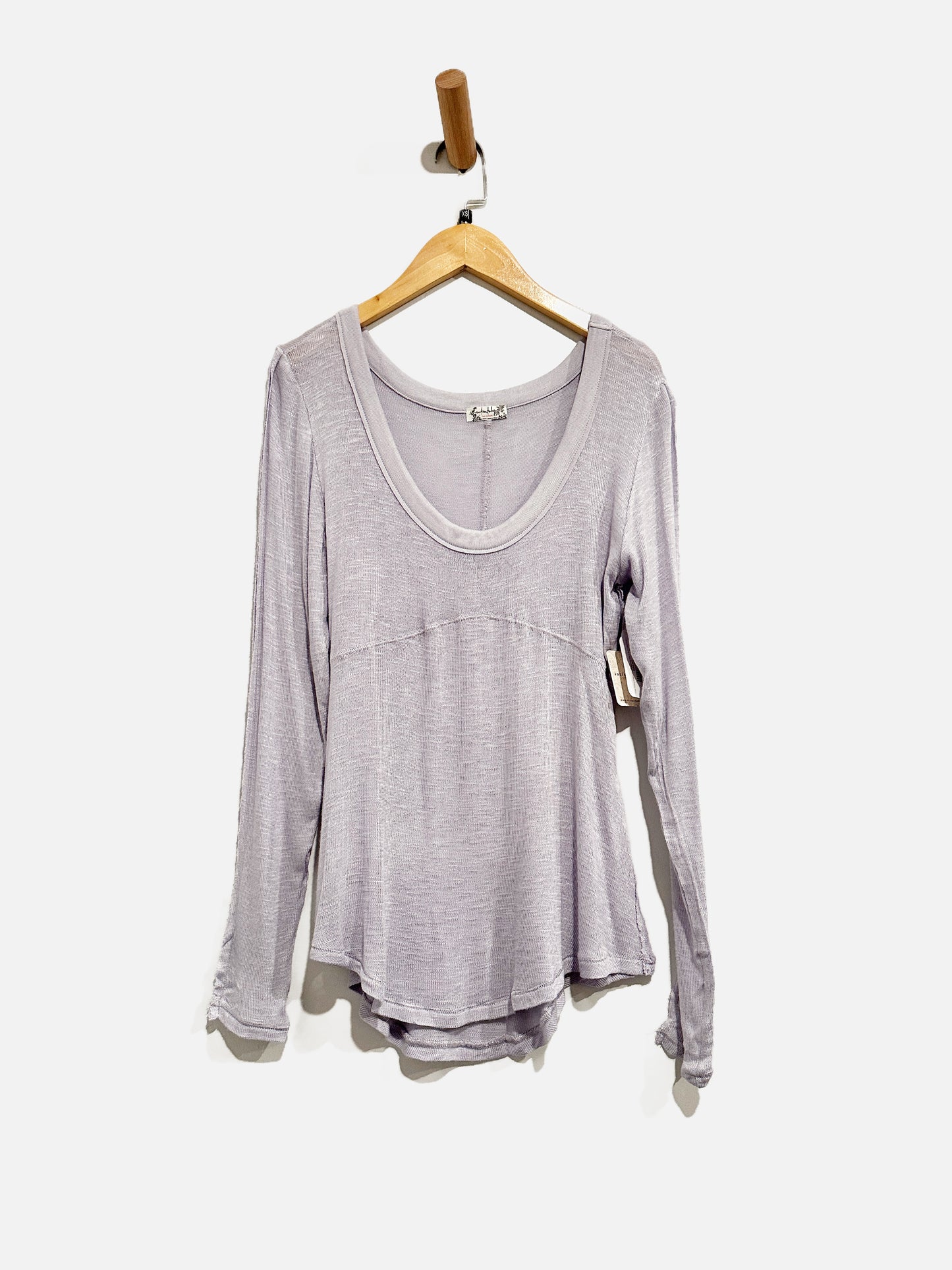 Free People Cabin Fever Layering Top in Evening Haze - XS