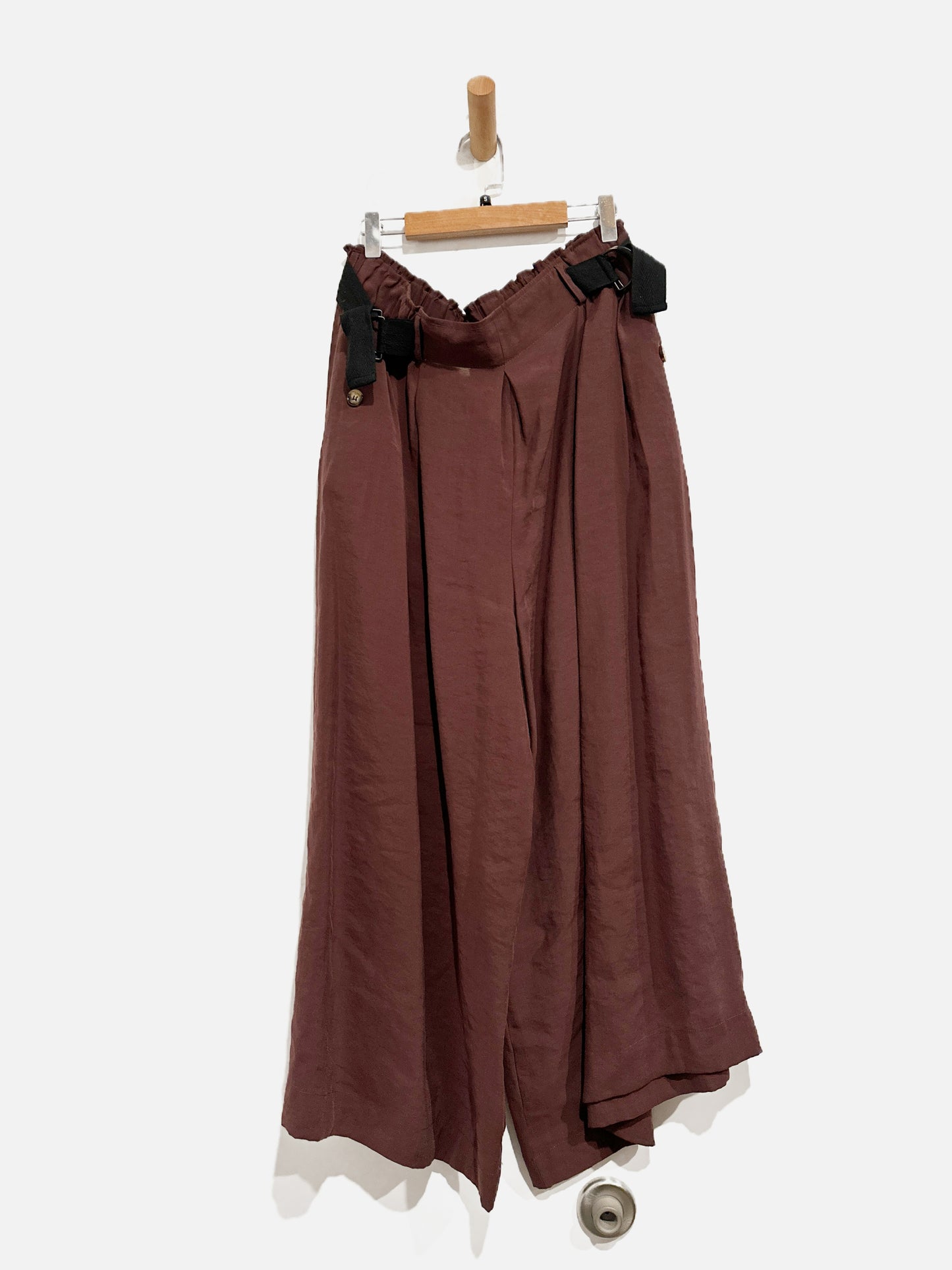 Anthropologie Safari Brown Wide Leg Pants - Small