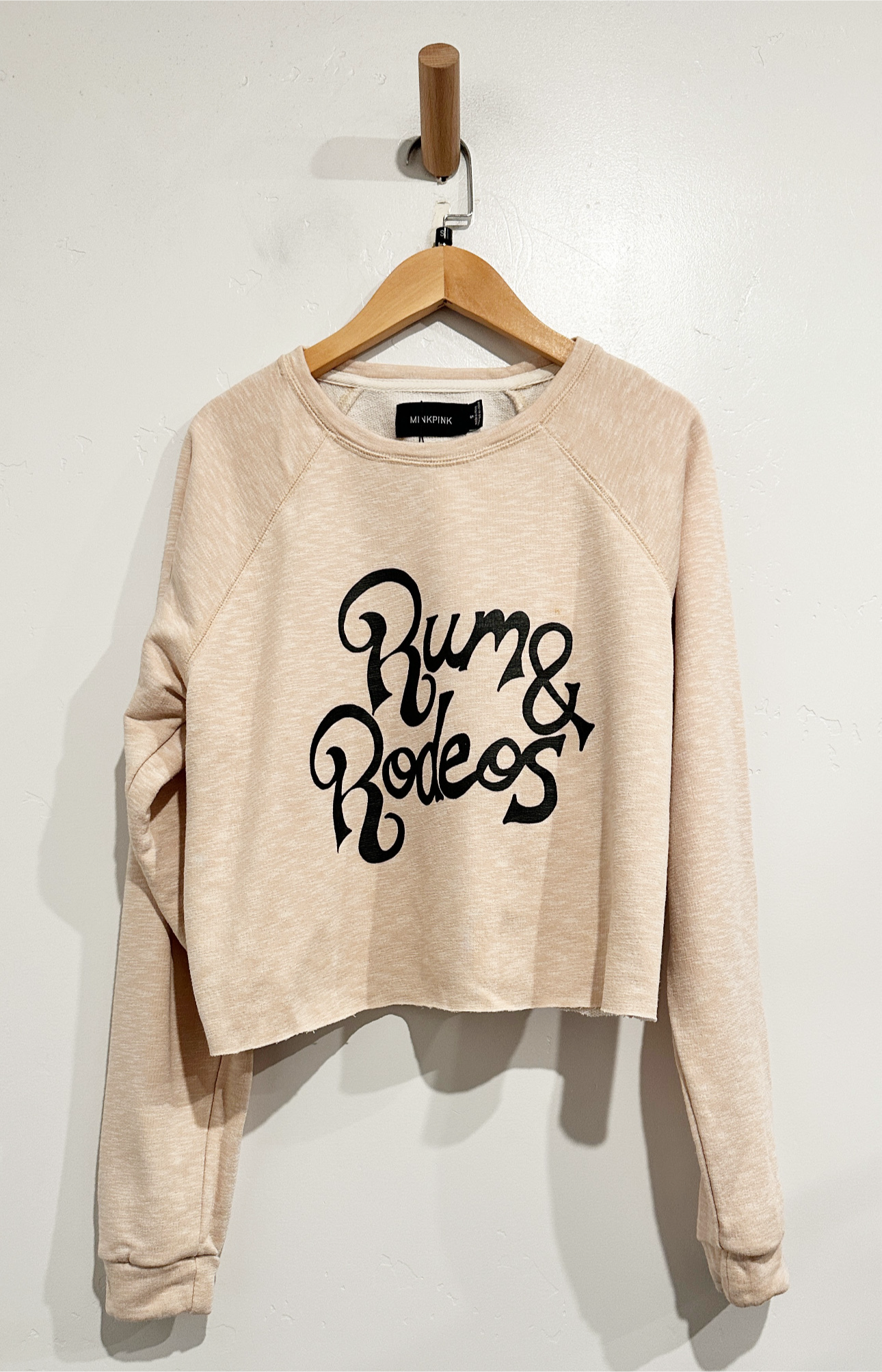 $$ MinkPink Rum & Rodeos Pullover - Small