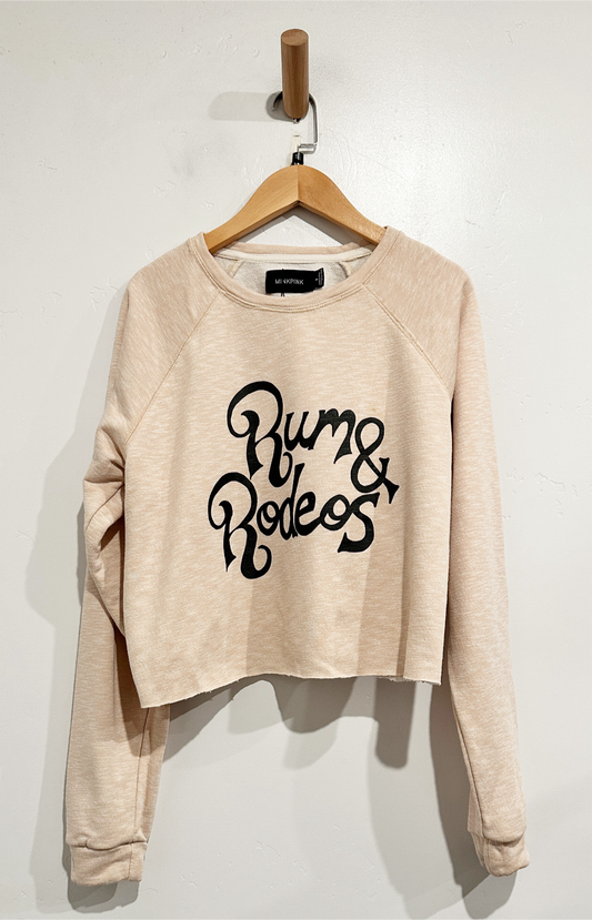 $$ MinkPink Rum & Rodeos Pullover - Small