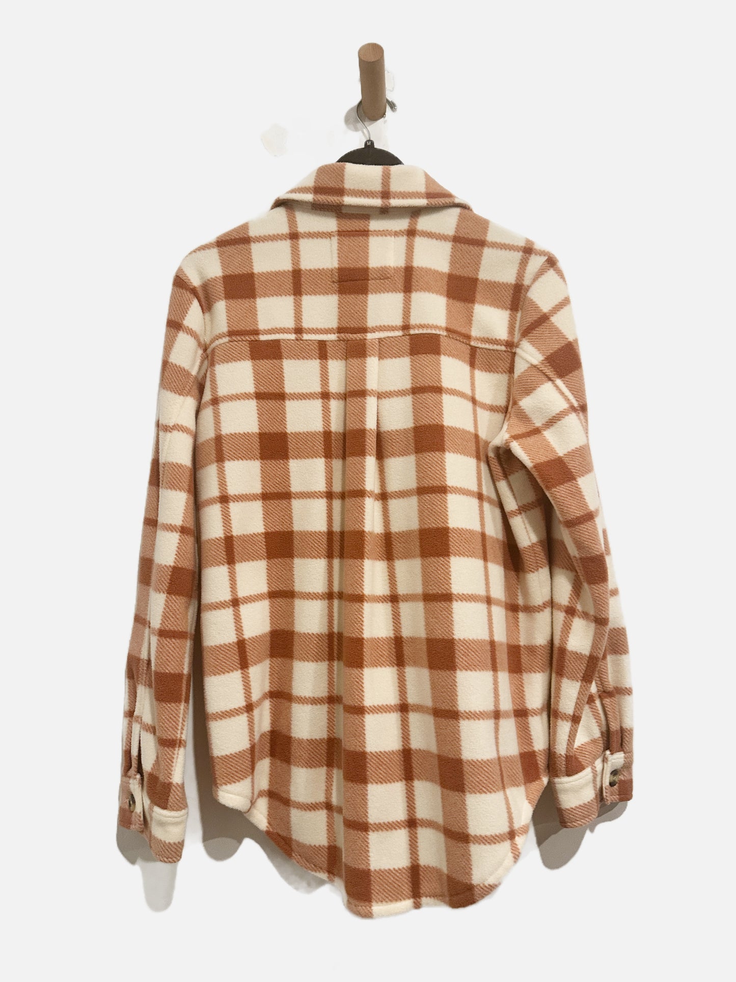 Billabong Pink Plaid Shacket - Medium