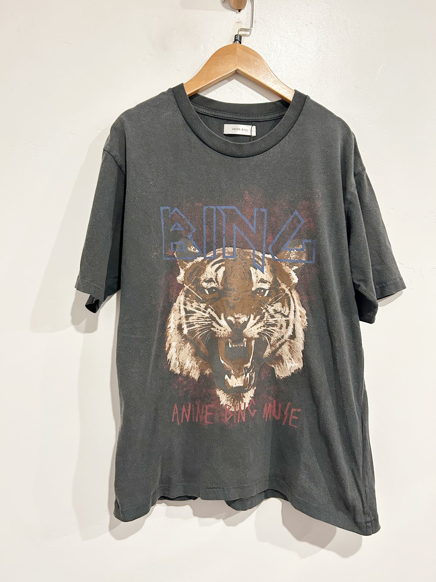 Anine Bing Tiger Graphic Tee - Small
