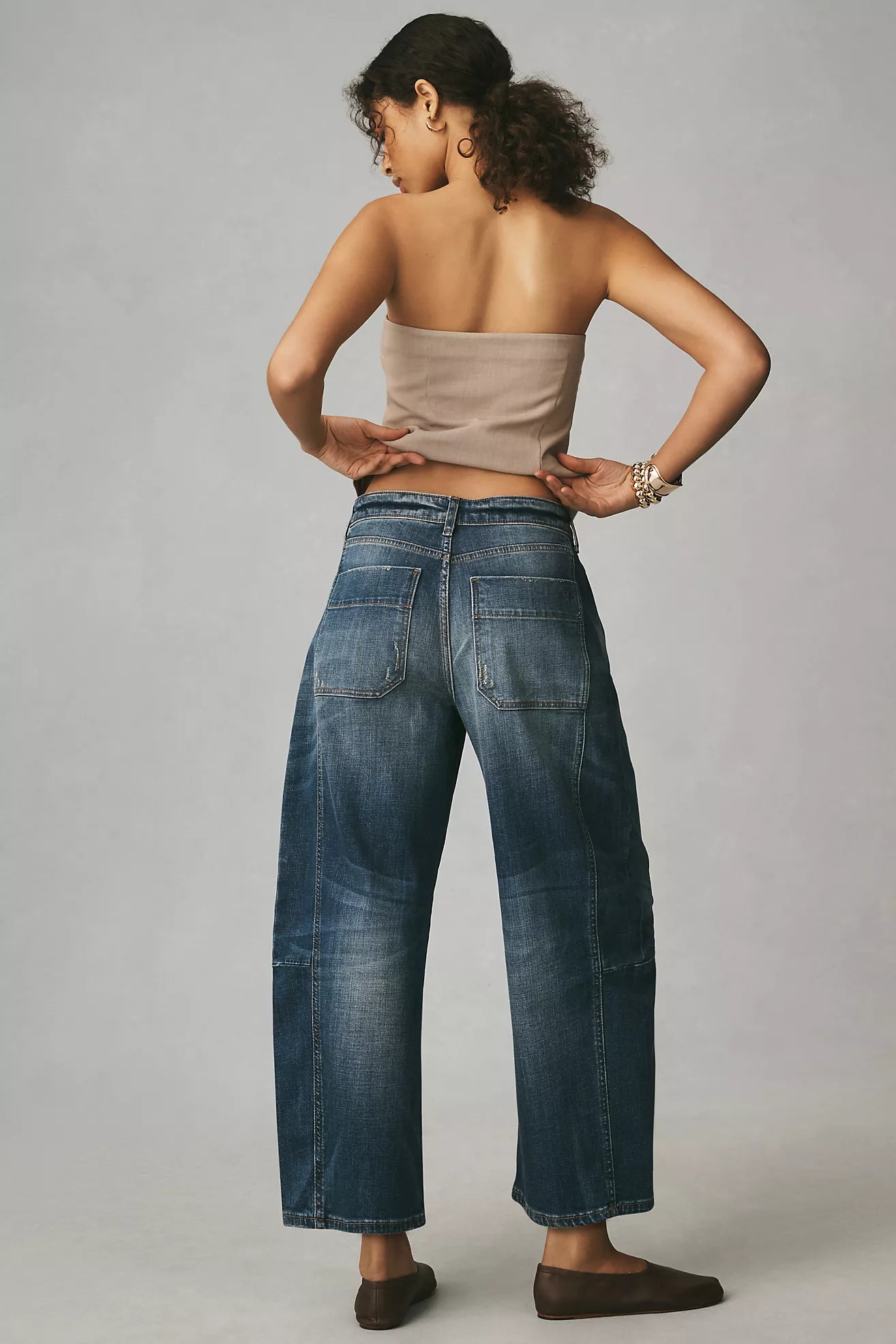 Anthropologie Pilcro Barrel Roll Jeans - 29