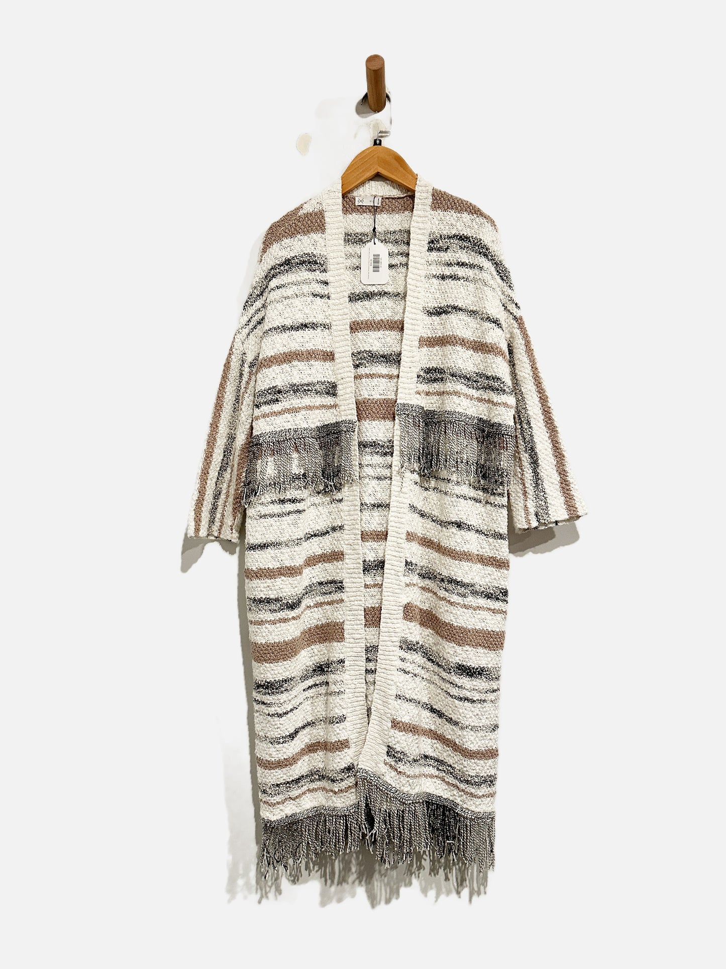 Gentle Fawn Wesley Stripe Fringe Duster - M/L