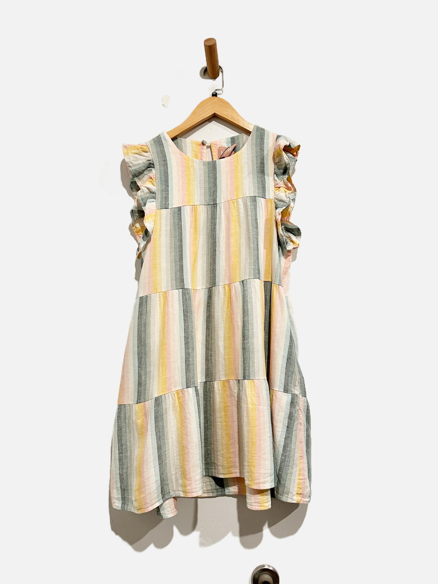 Show Me Your Mumu Daydream Colorful Stripe Mini Dress - XS