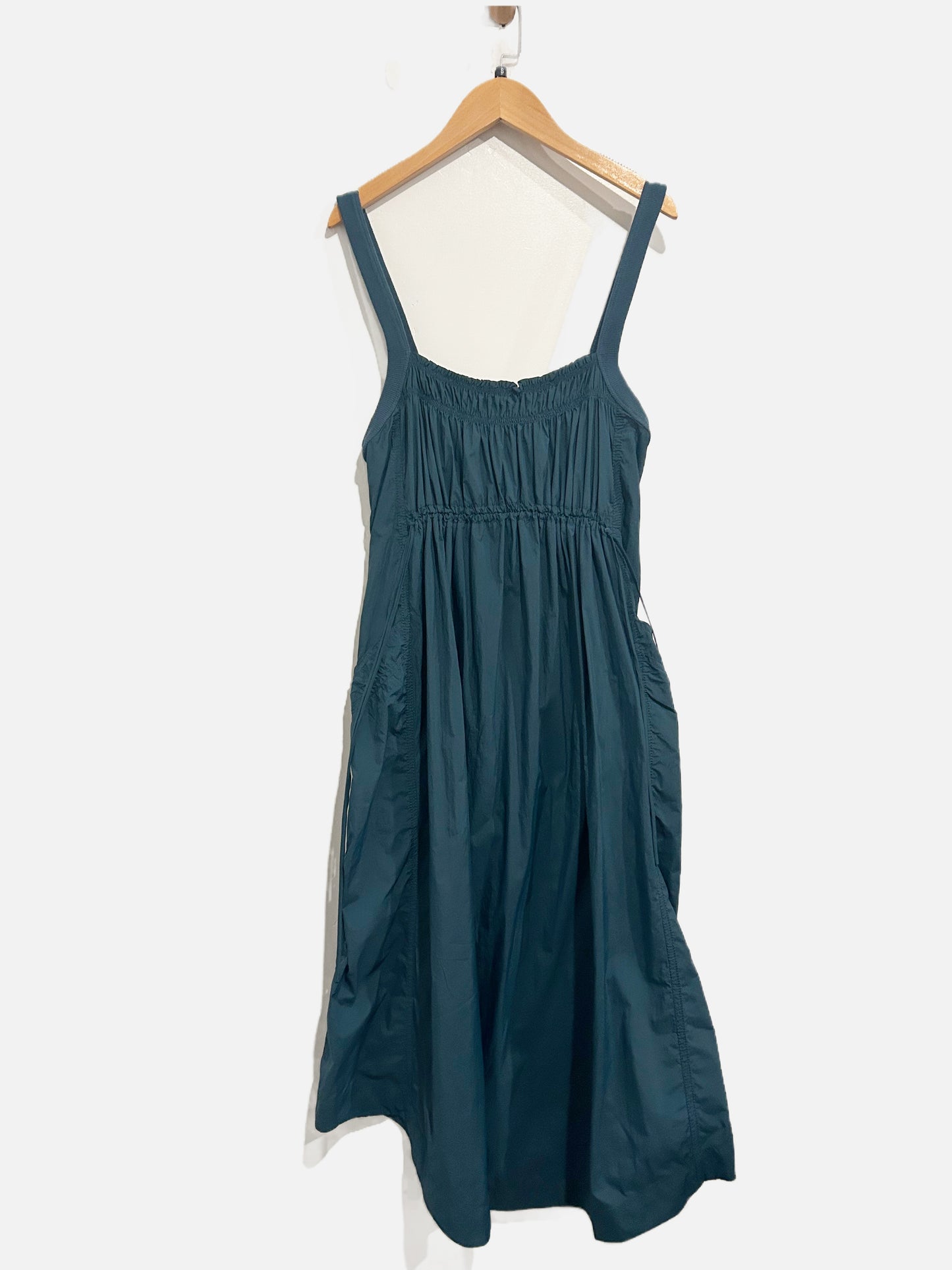 Anthropologie NWT Daily Practice Keeseville Sleeveless Smocked Dress - Small