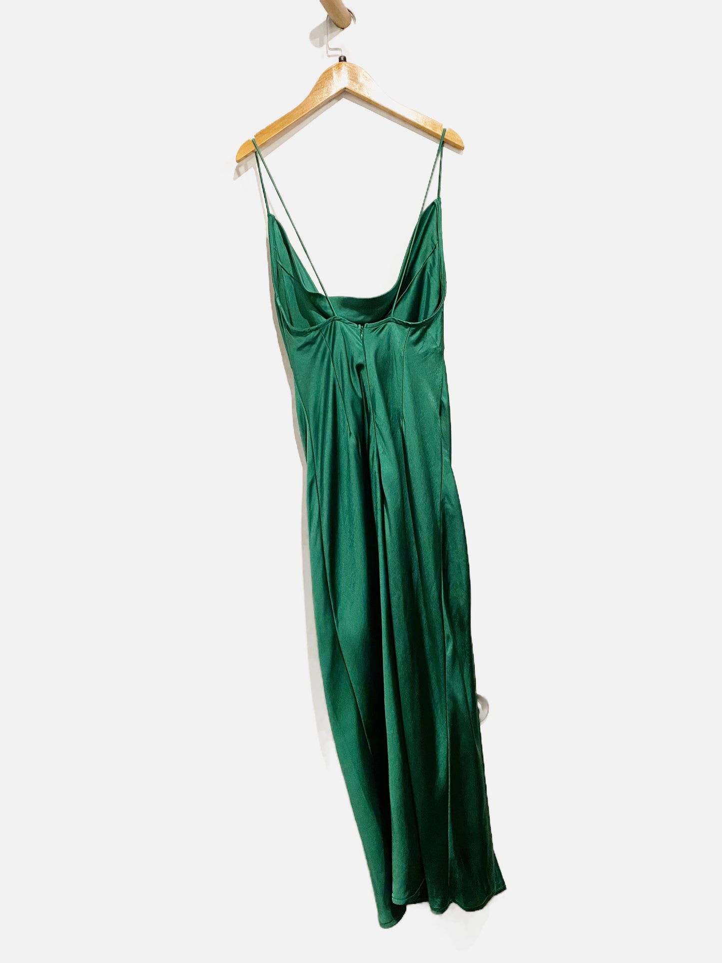 Lioness Green Slit Dress - 4