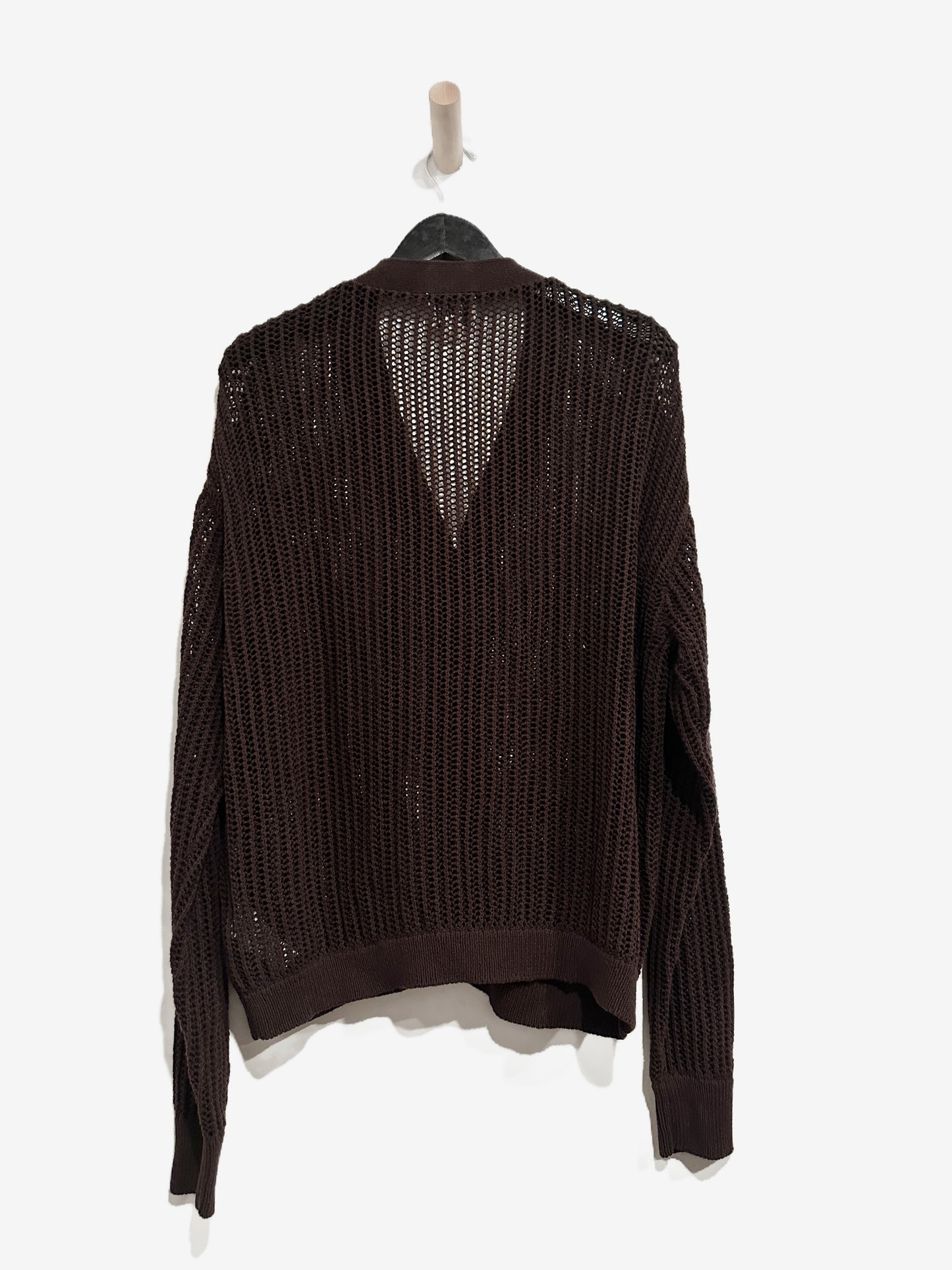 BDG Brown Knit Cardigan - Medium