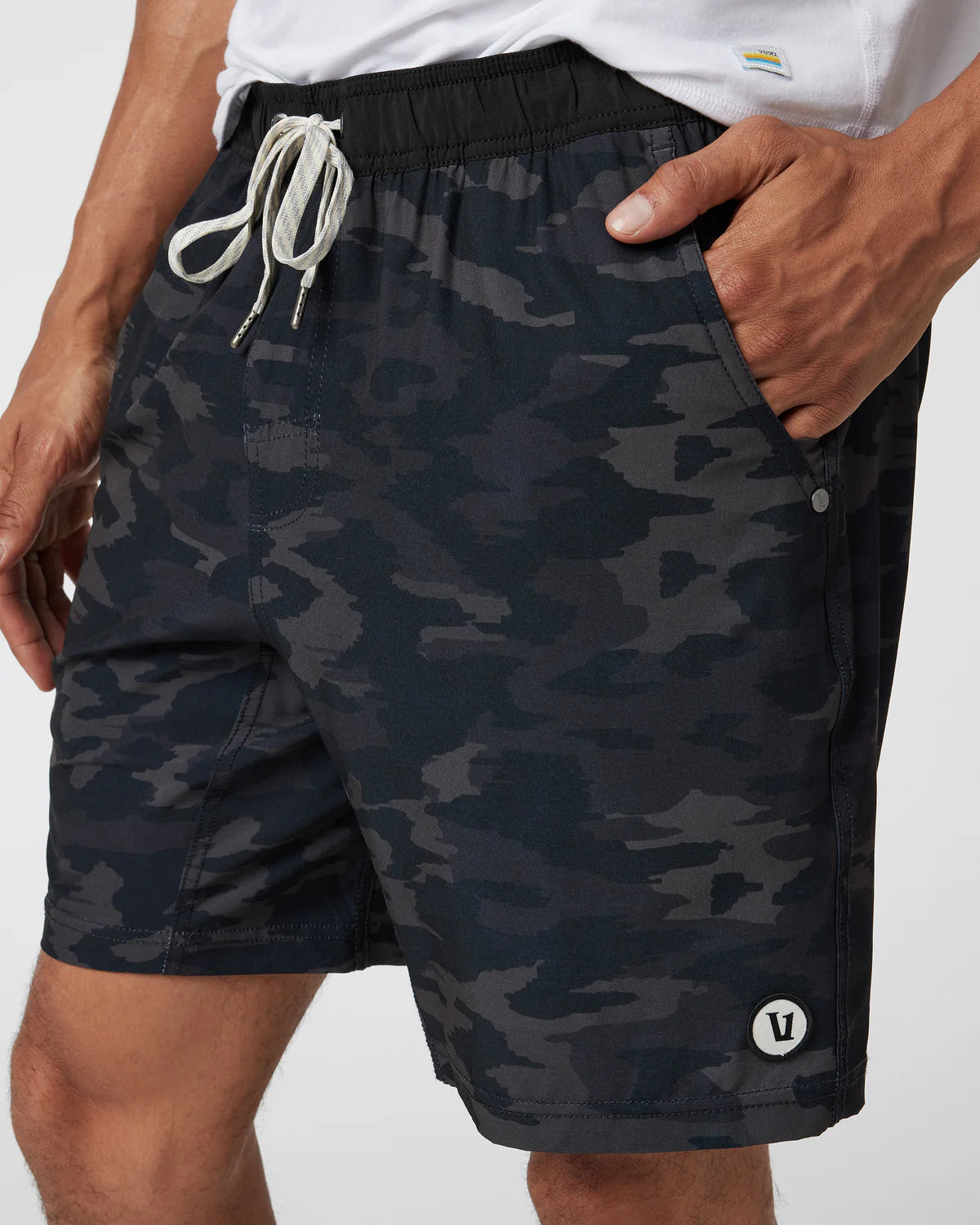 Vuori Black Camo Shorts - Large
