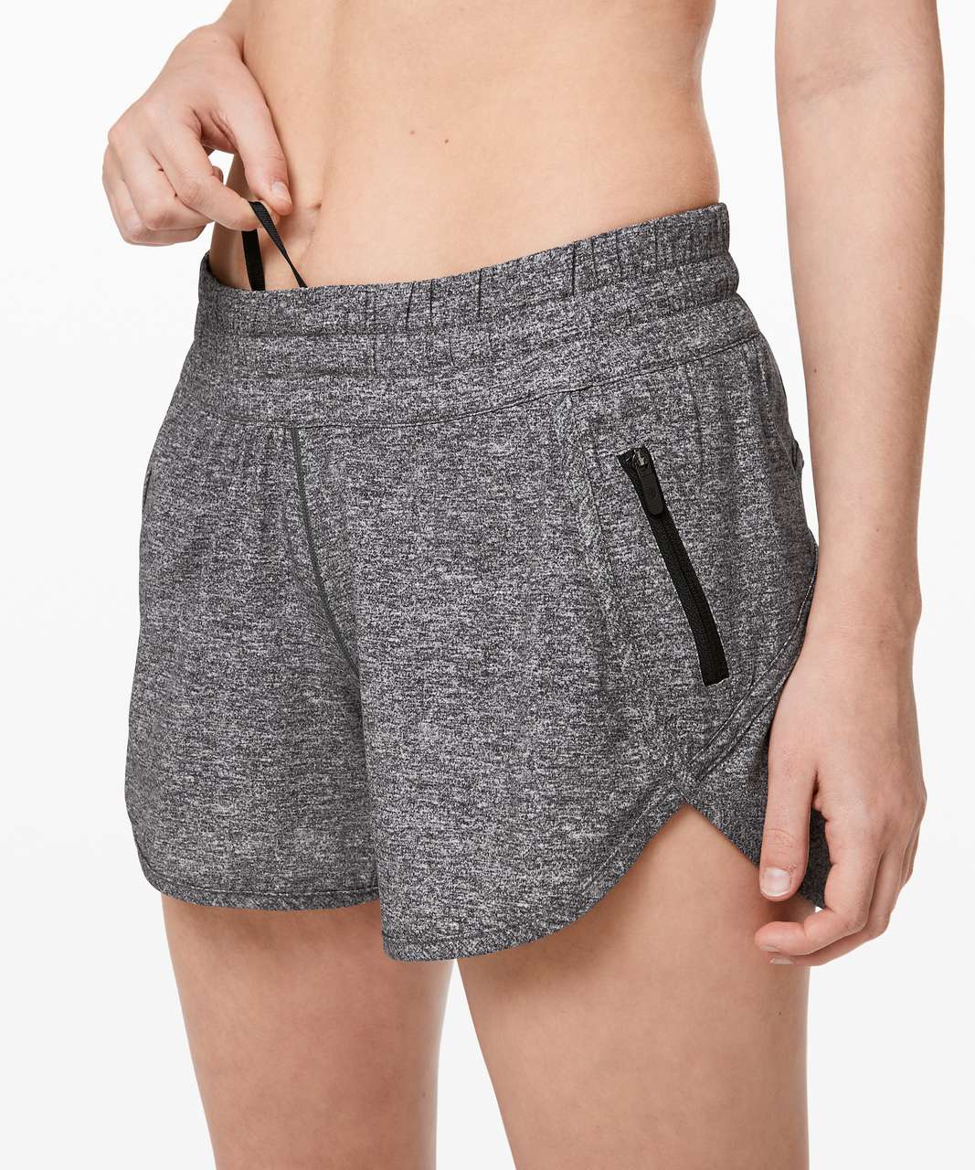 Lululemon Tracker Shorts in Heather Lux Multi Black - 6