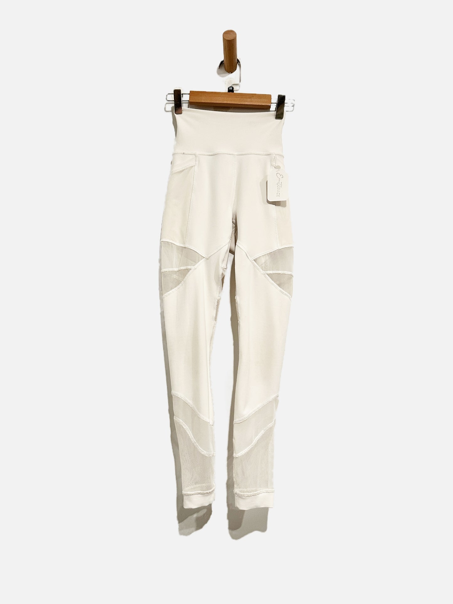 Lululemon Forget the Sweat White Leggings - 0