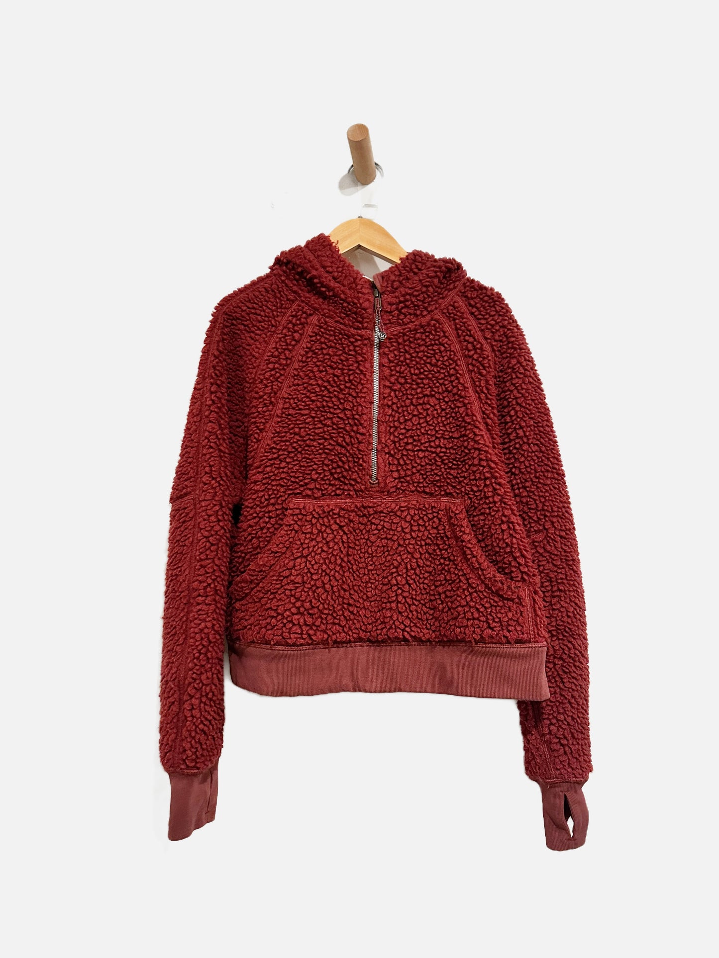 Lululemon Scuba Sherpa Quarter Zip in Savannah