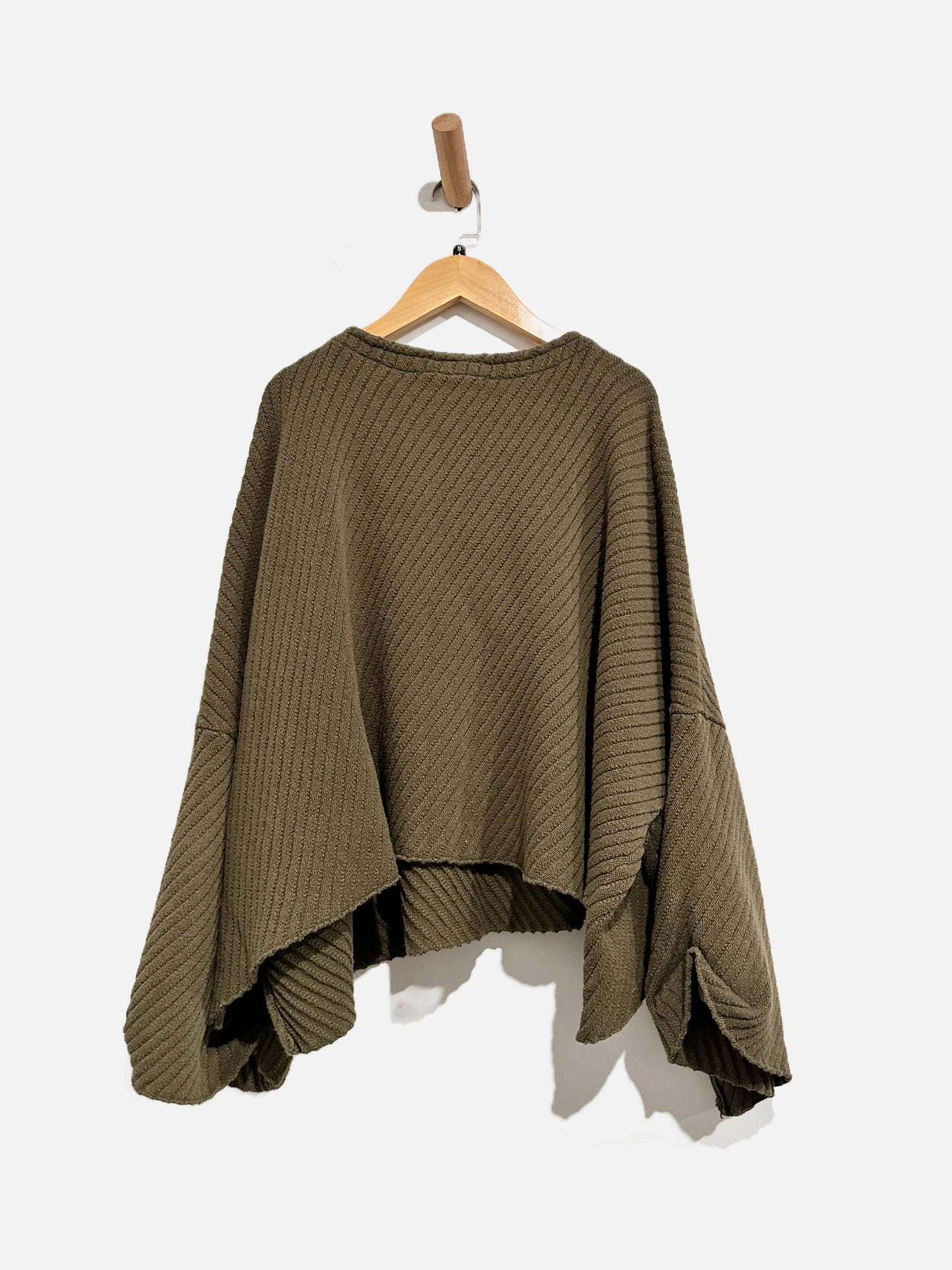 Free People Green Slouchy LS - Small
