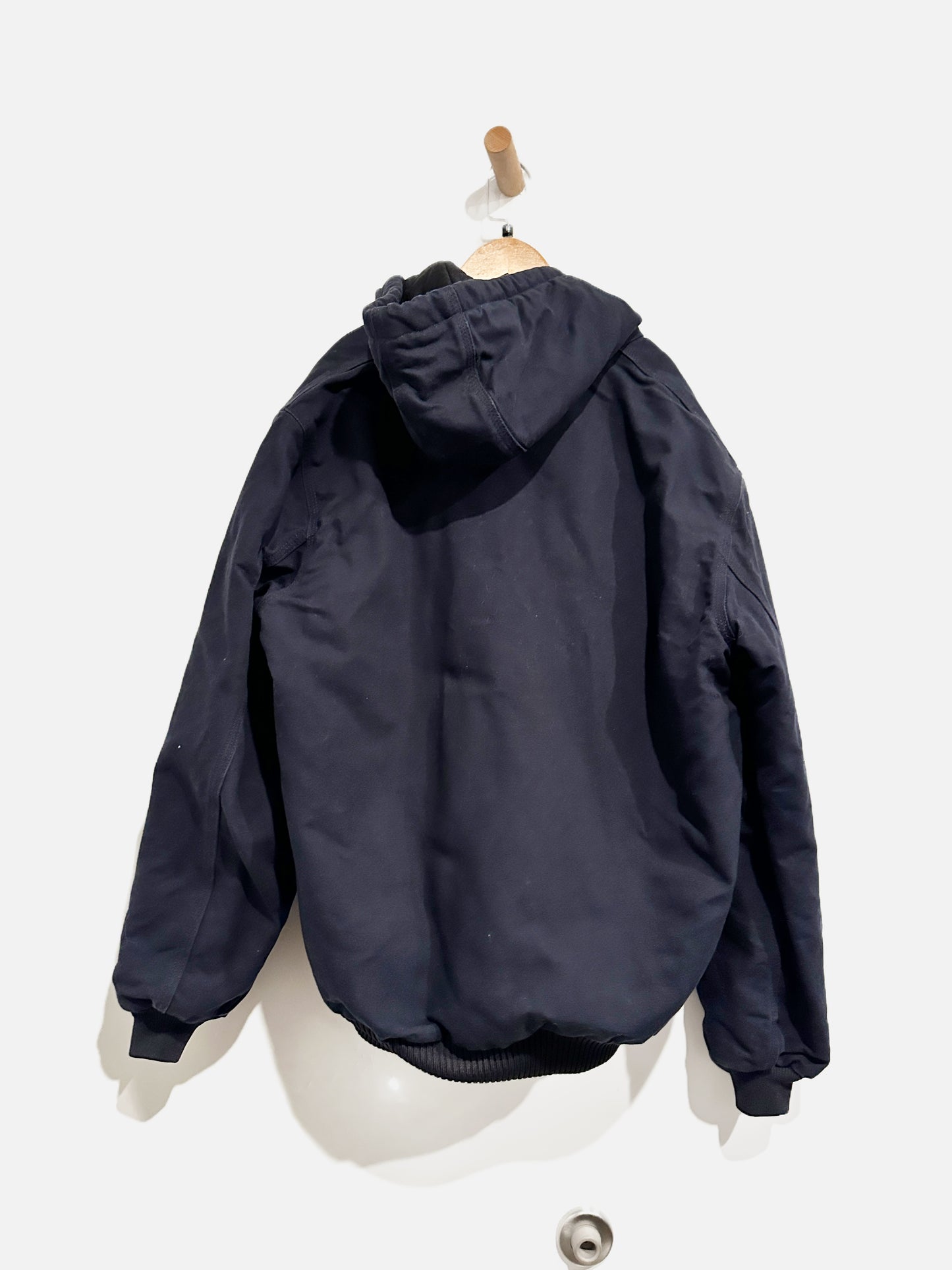 Carhartt Navy Canvas Jacket - Medium