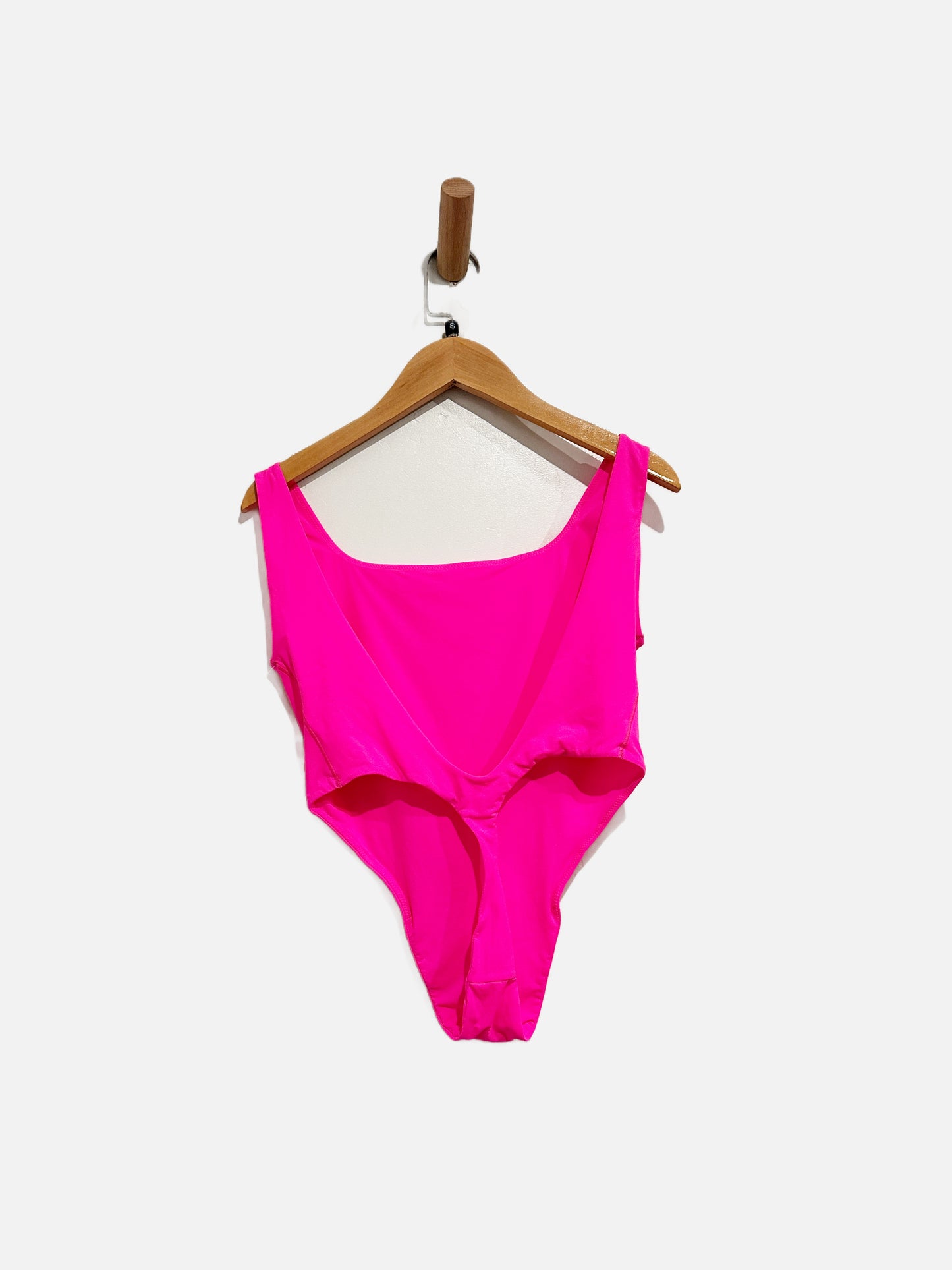 Skims Hot Pink Bodysuit - Small