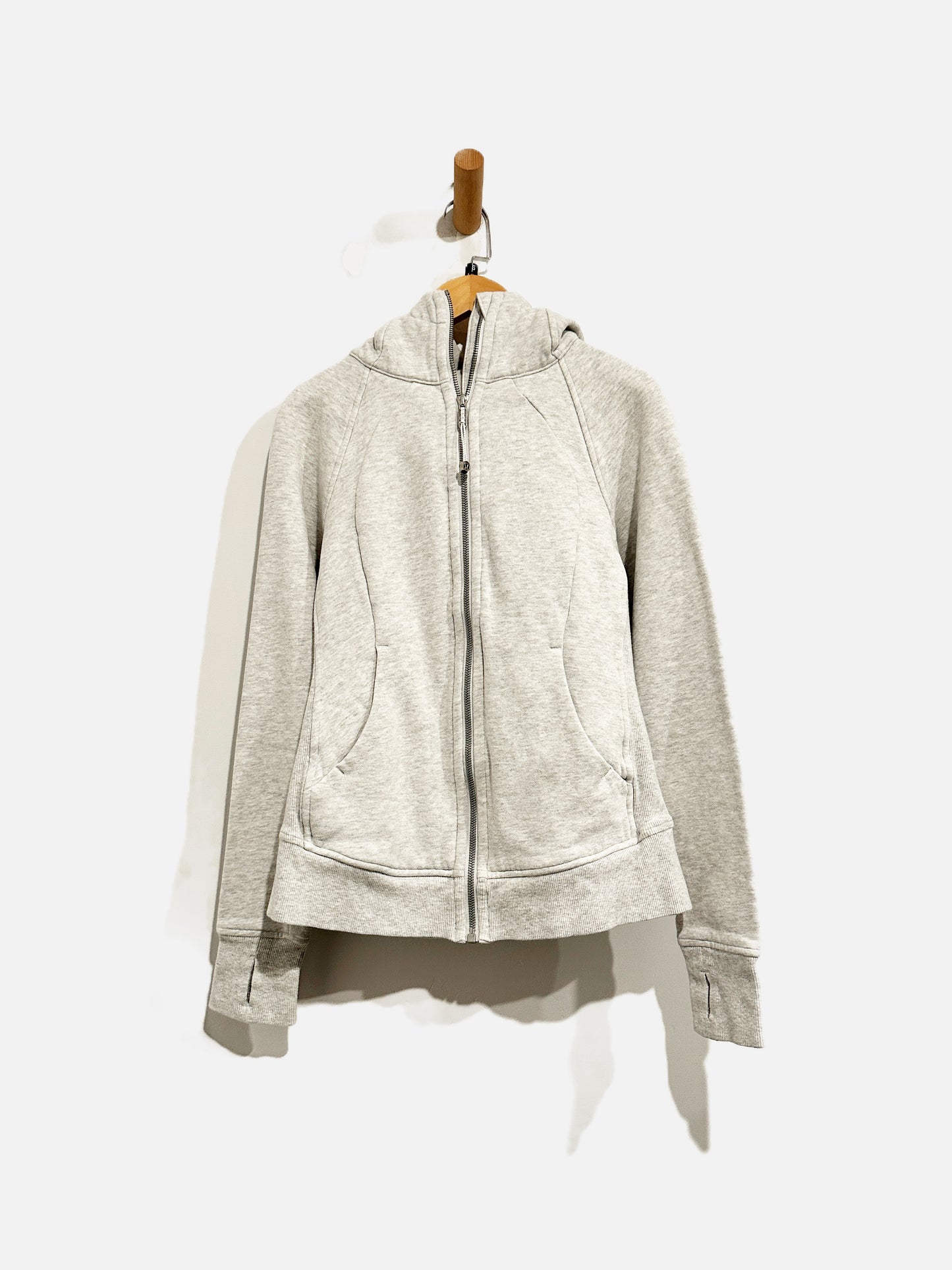 Lululemon Scuba Hoodie in Heathered Silver Lake Slub - 4