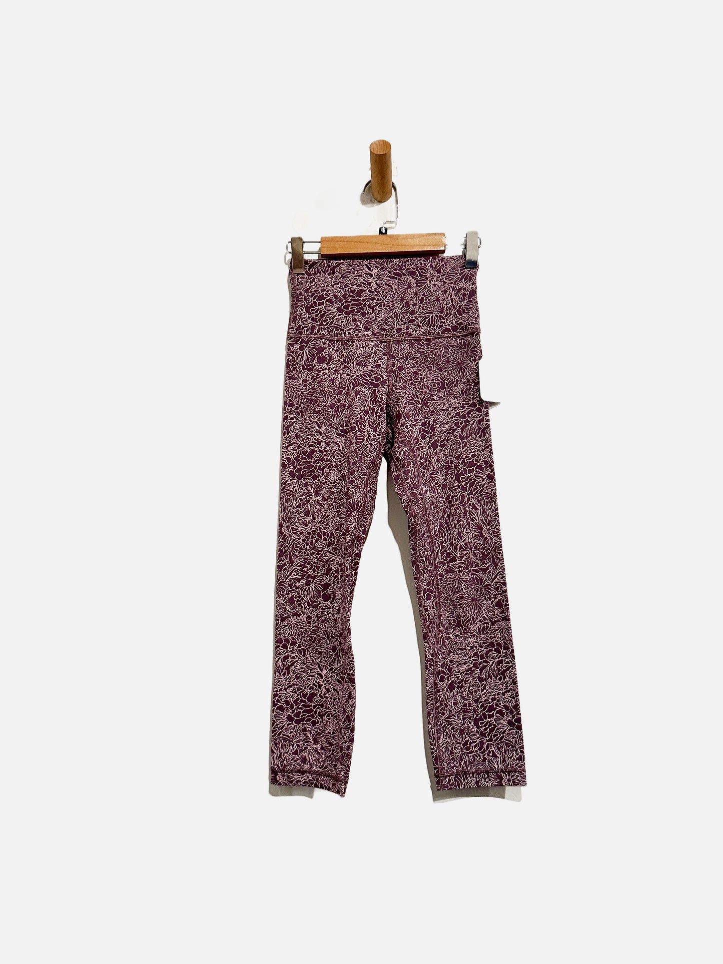 Lululemon Align Crop *21" Arabesque Antoinette Smoky Quartz - 2