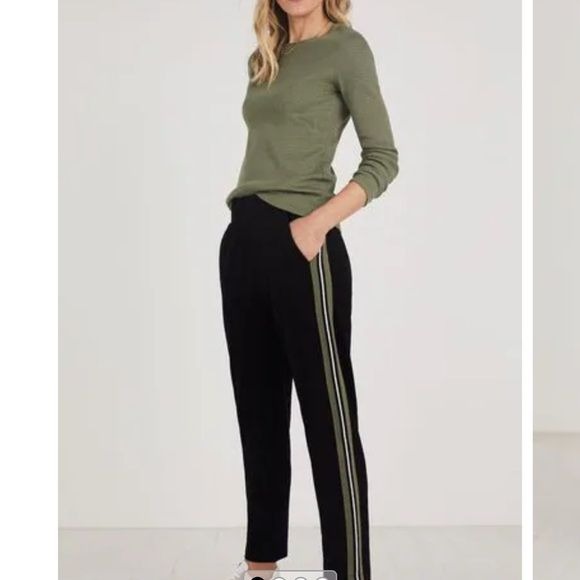 Baukjen Jay Black Pants with Lenzing Ecovero Size 6