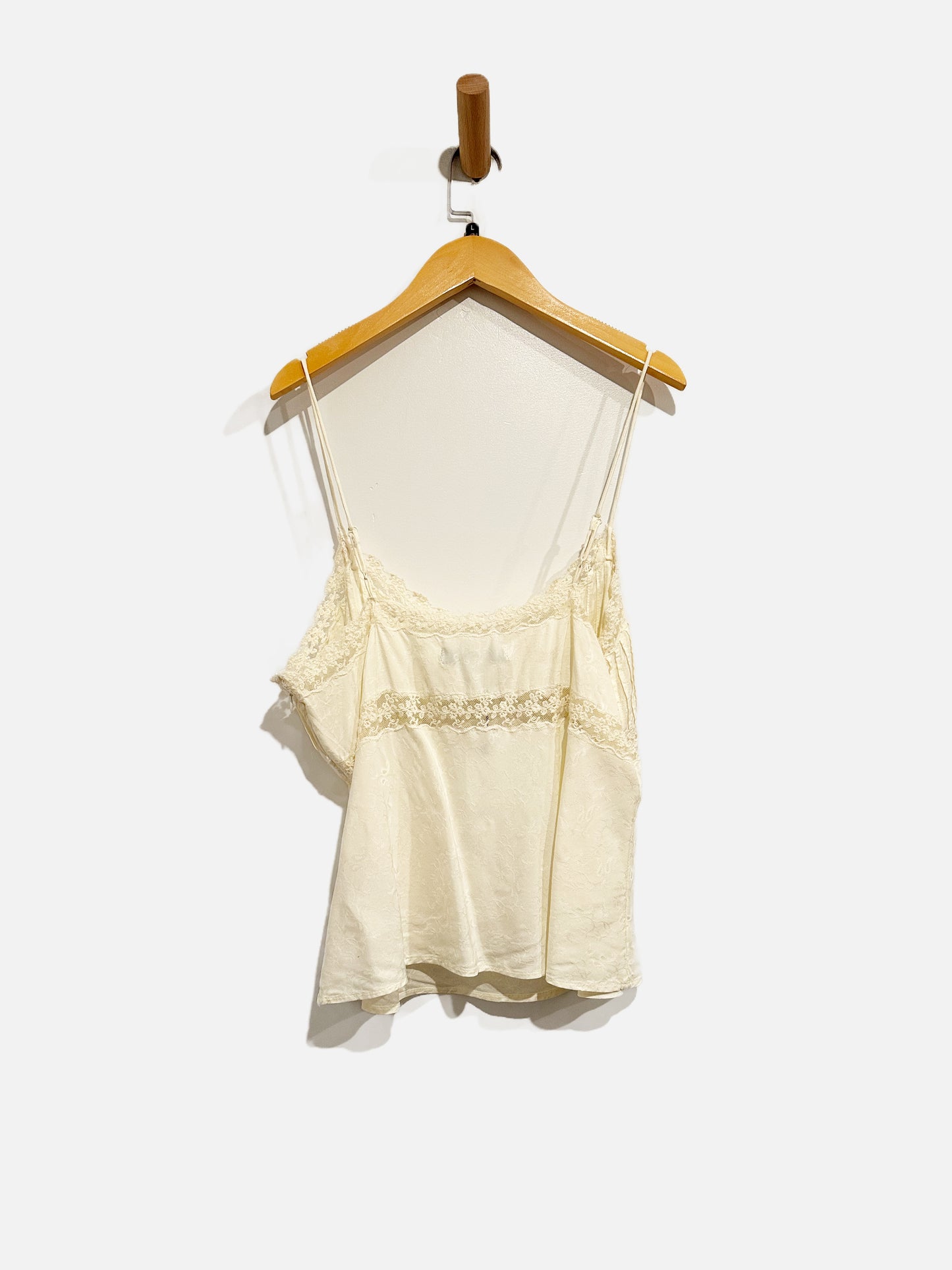 Urban Outfitters Cream Lace Tank - Large