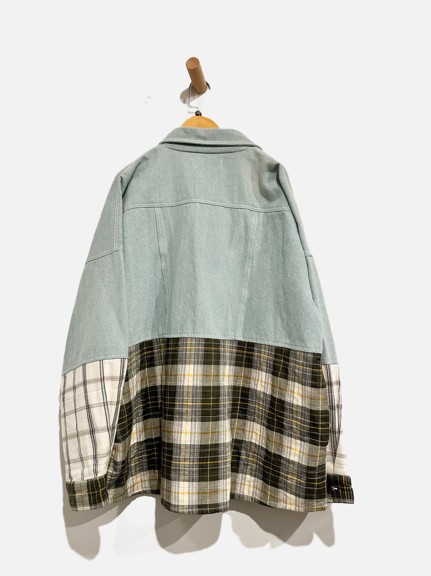 Bobbie Wren Mixed Media Jacket - Medium