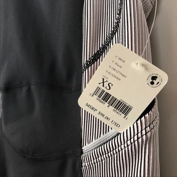 Free People NWT Hardio Cardio Shortsie in Black Size XS
